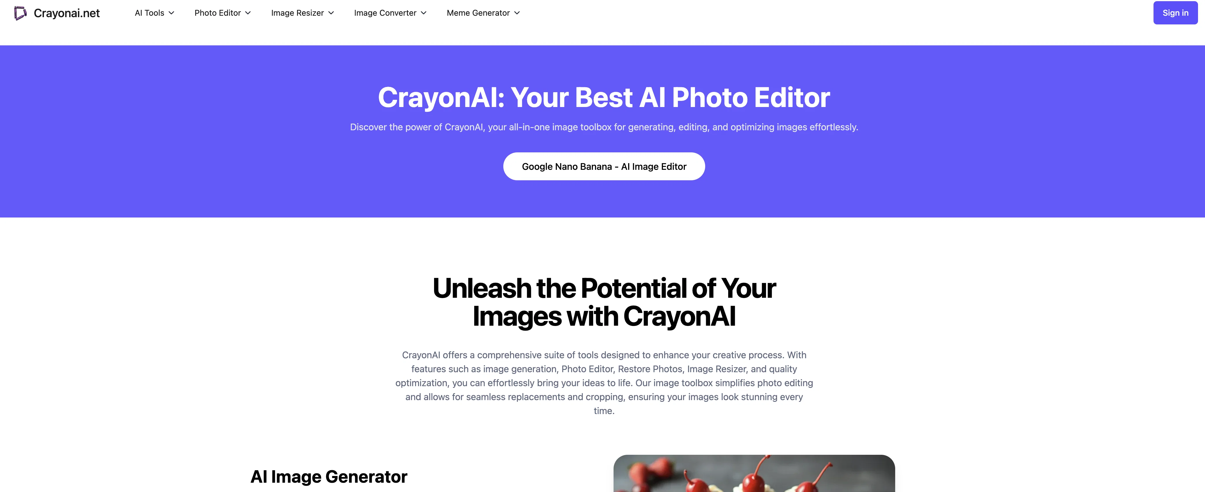 Crayon AI screenshot