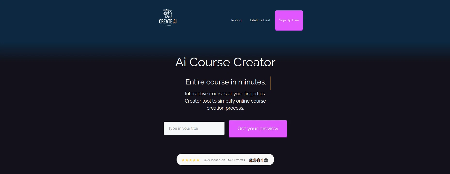 CreateAiCoursev2.1 screenshot