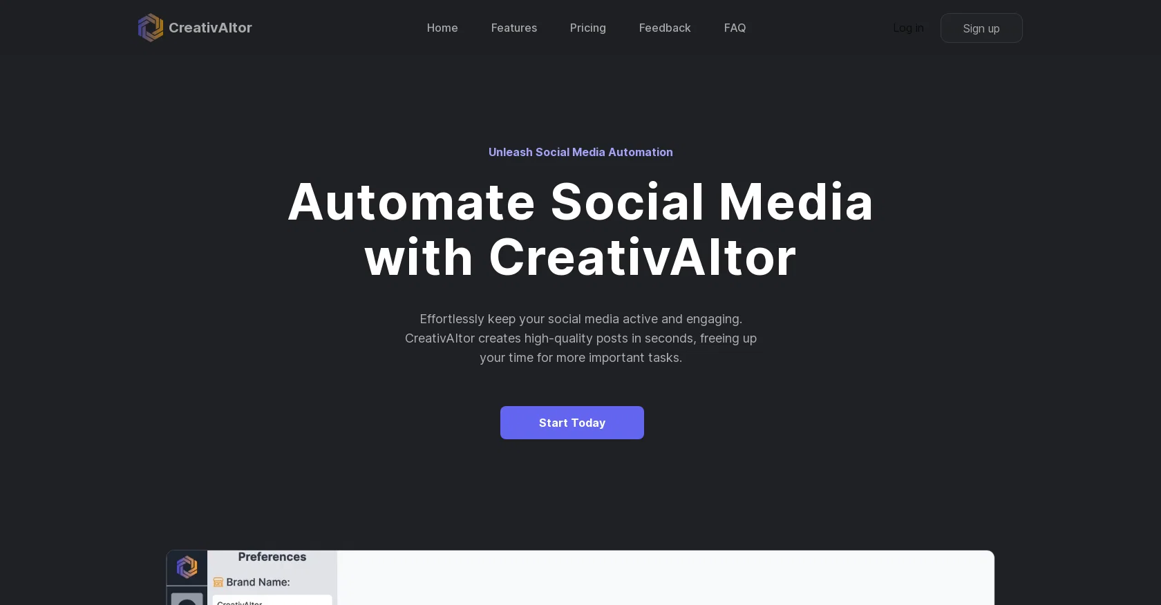 CreativAItor screenshot