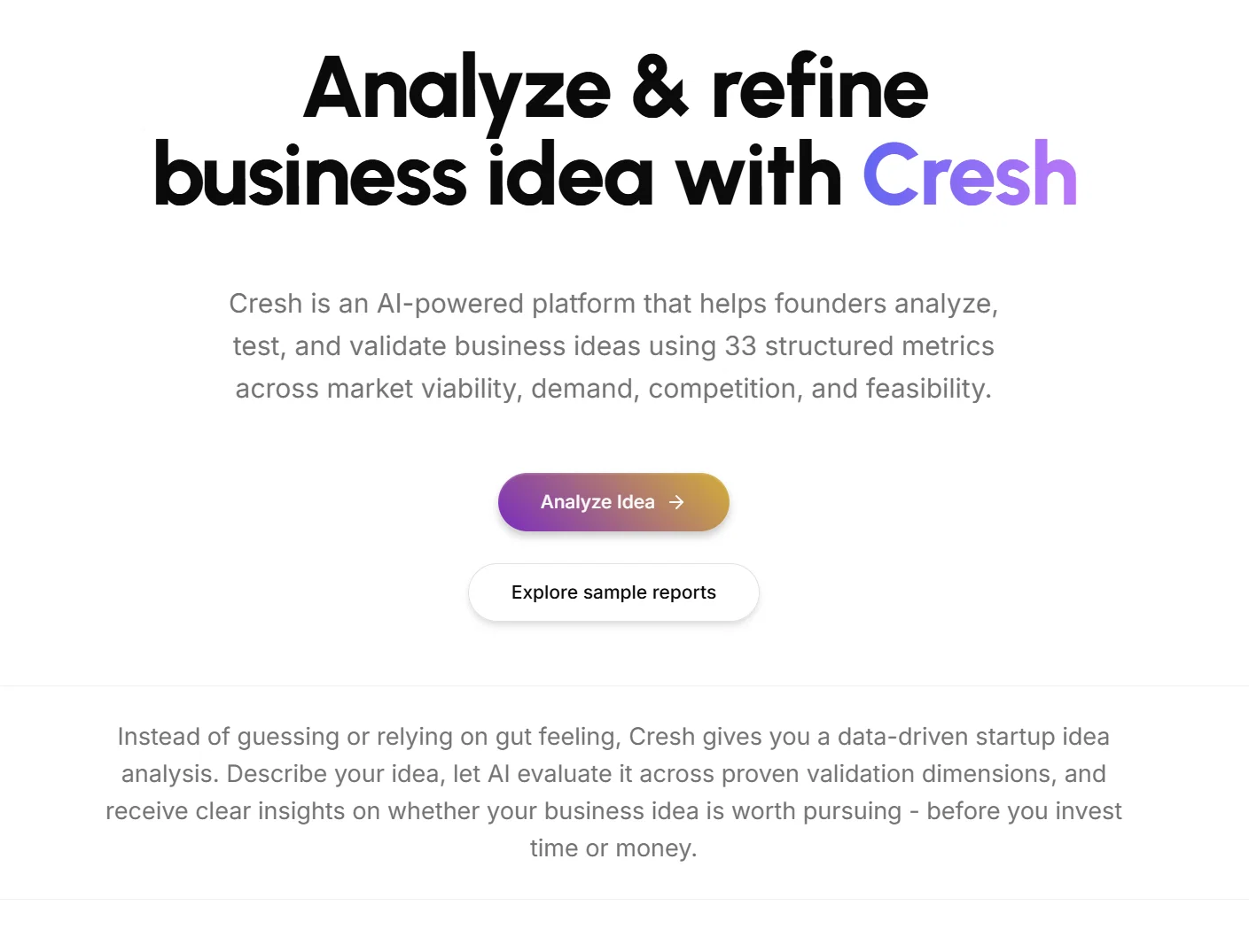 Creshv2.0 screenshot