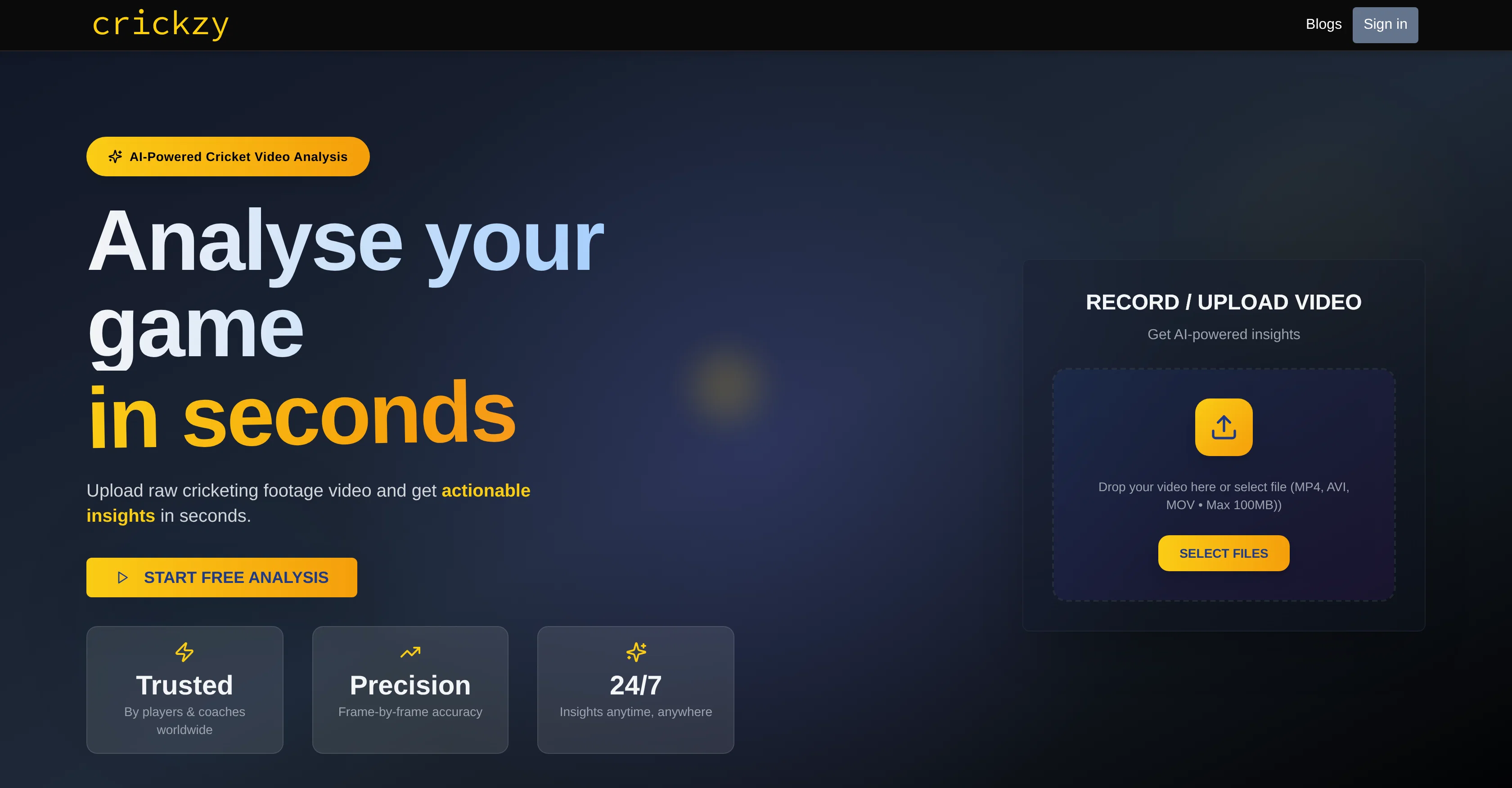 Crickzy screenshot