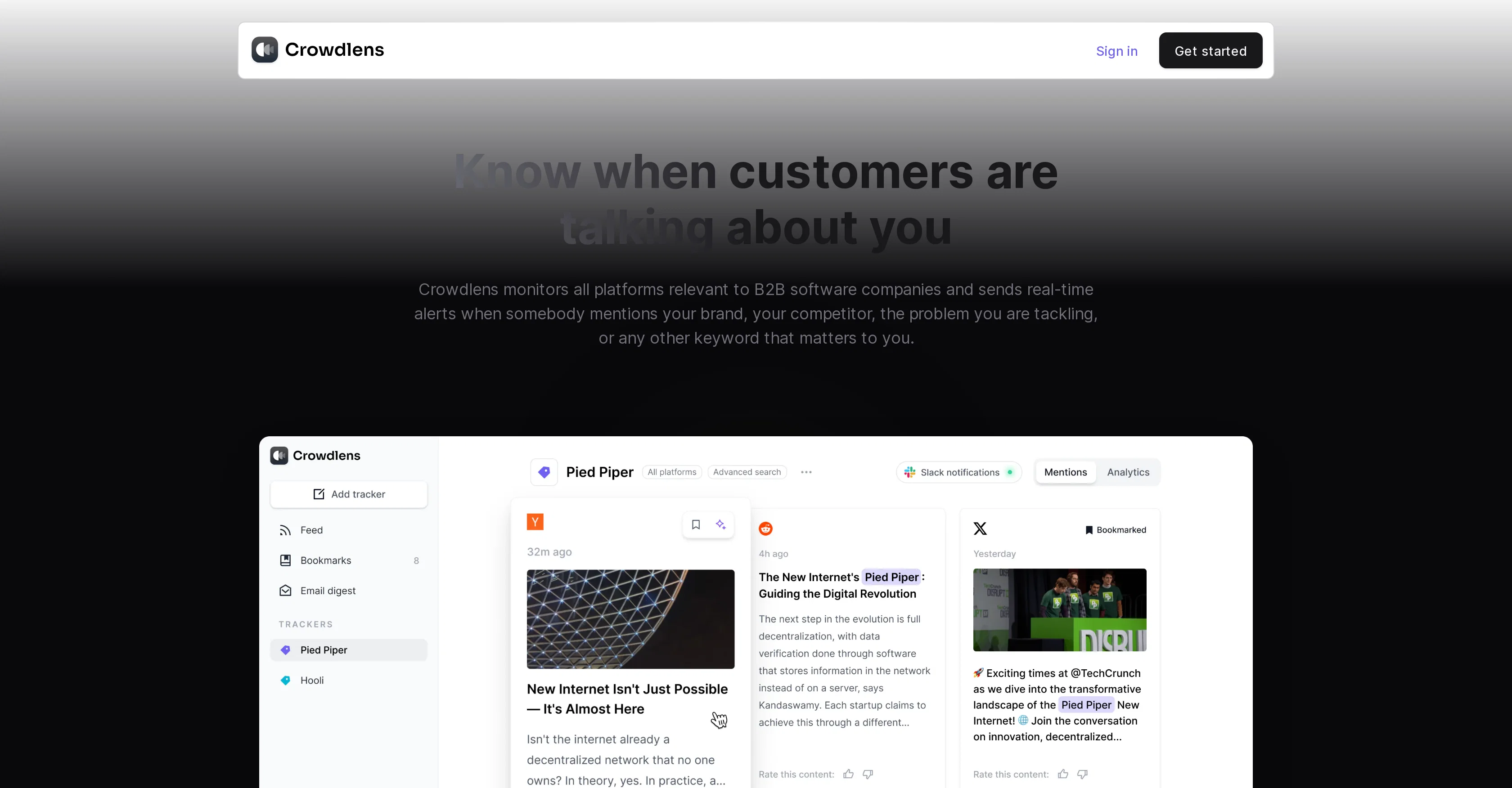 Crowdlens screenshot