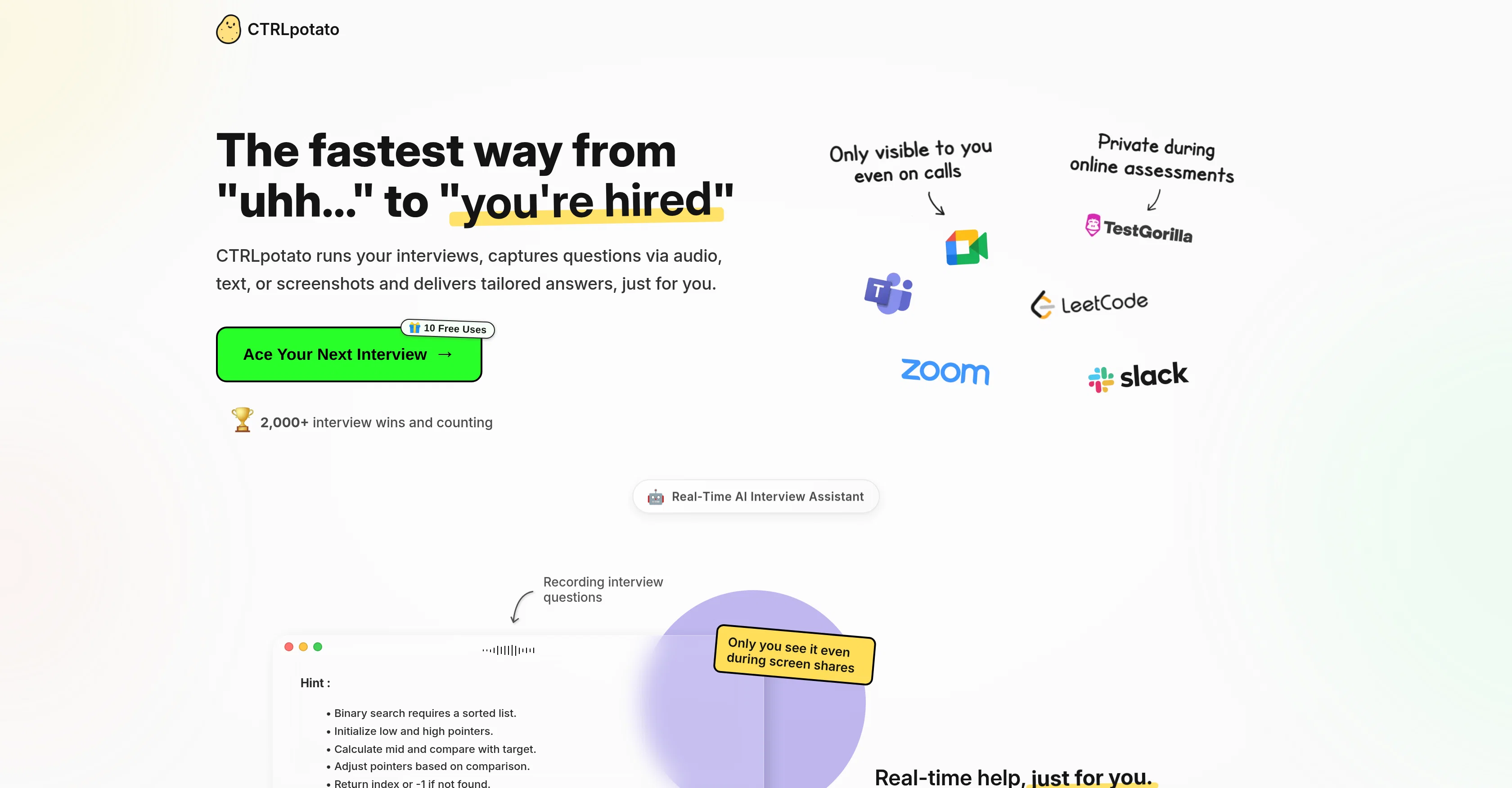 CTRLpotato screenshot