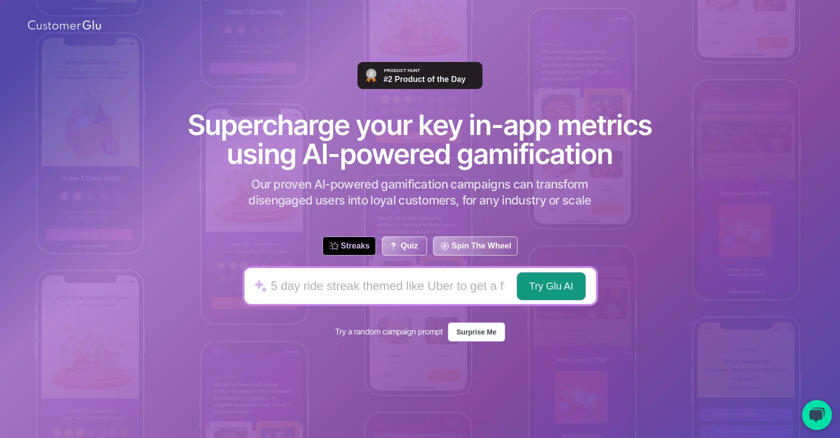 CustomerGlu screenshot