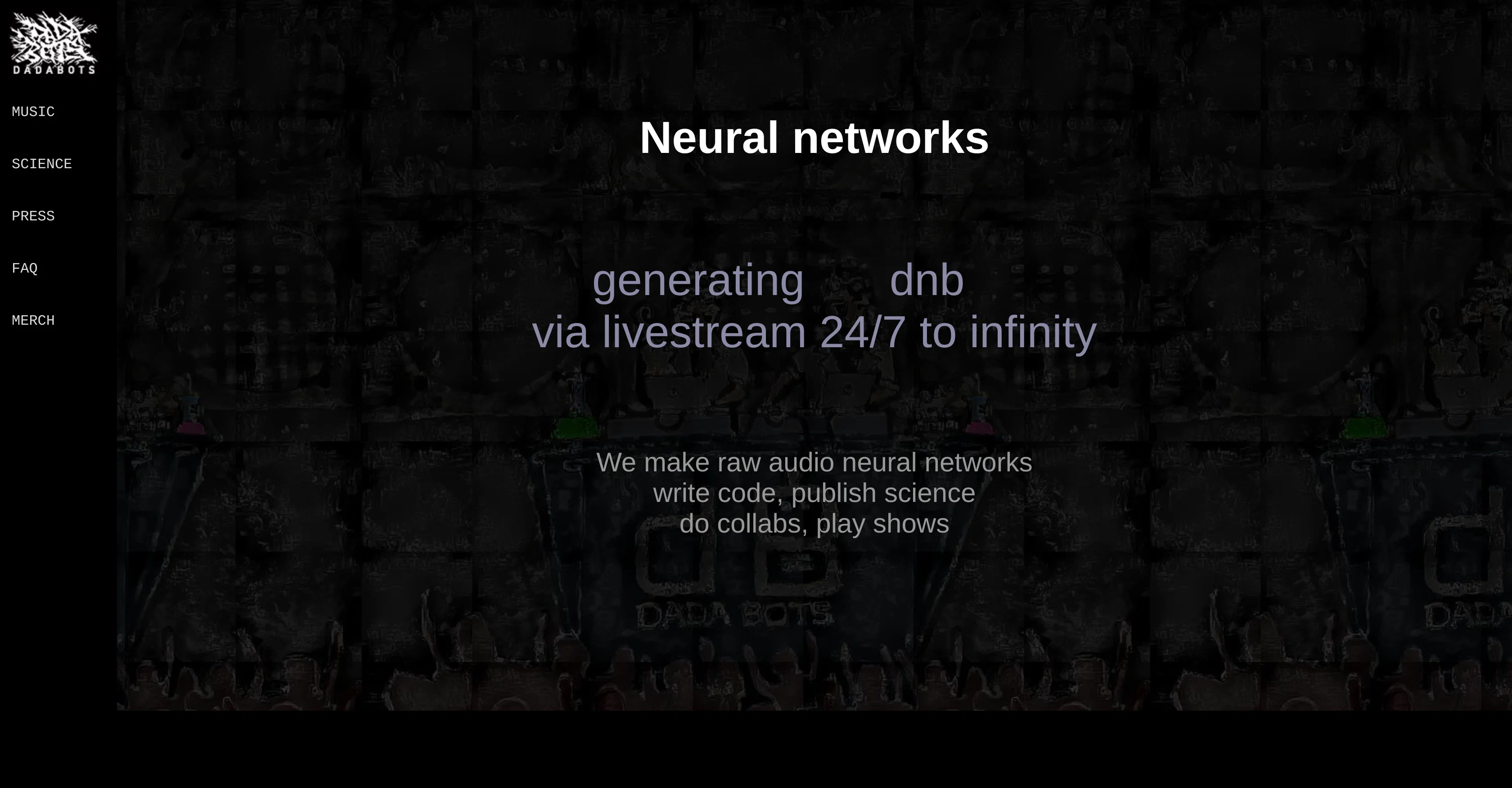DADABOTS screenshot