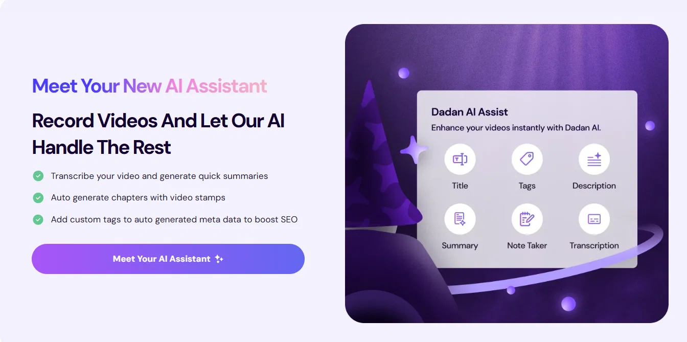 Dadan - Online Video Creation platform screenshot