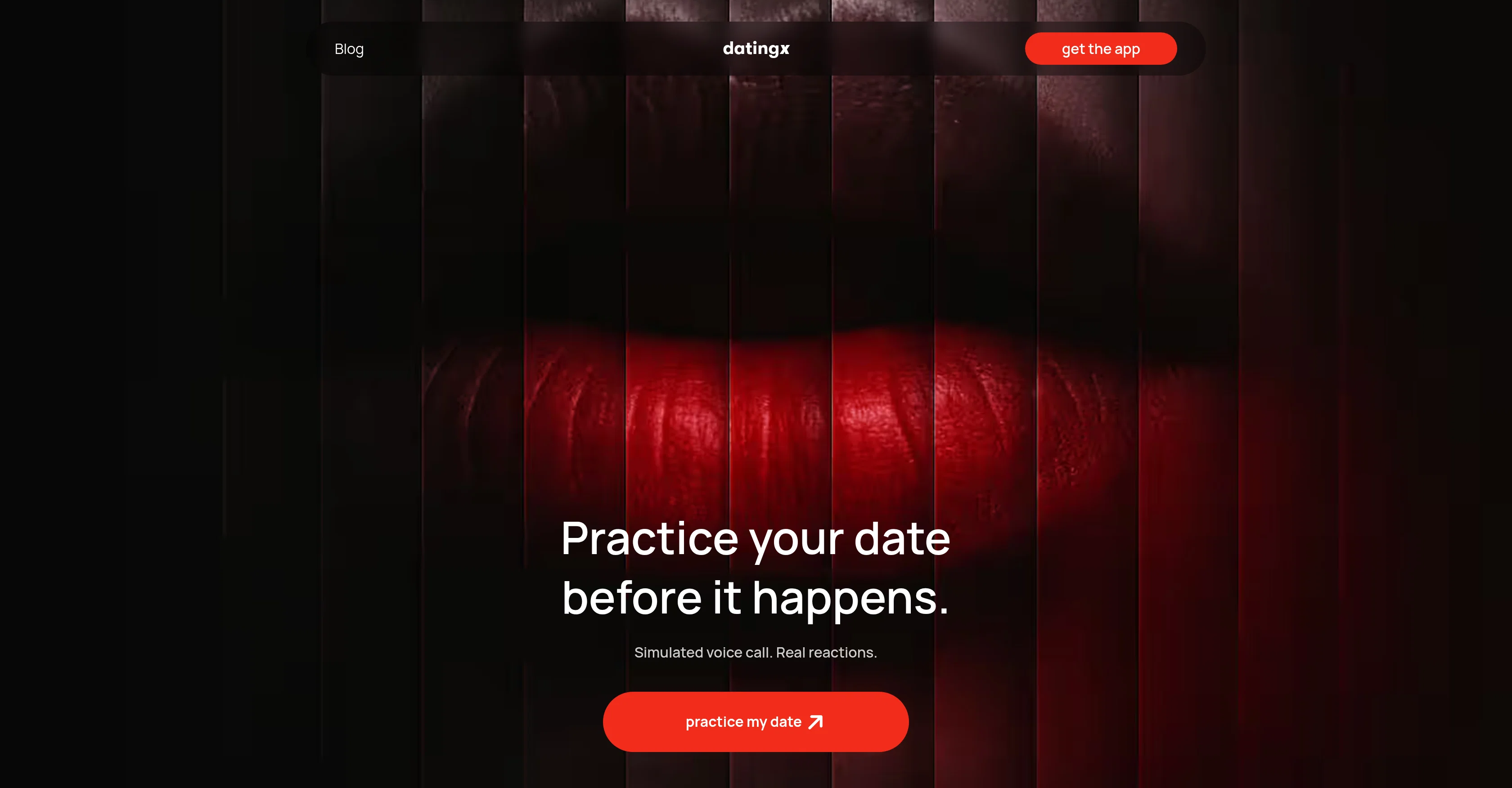 DatingX - Practice Virtual Date screenshot