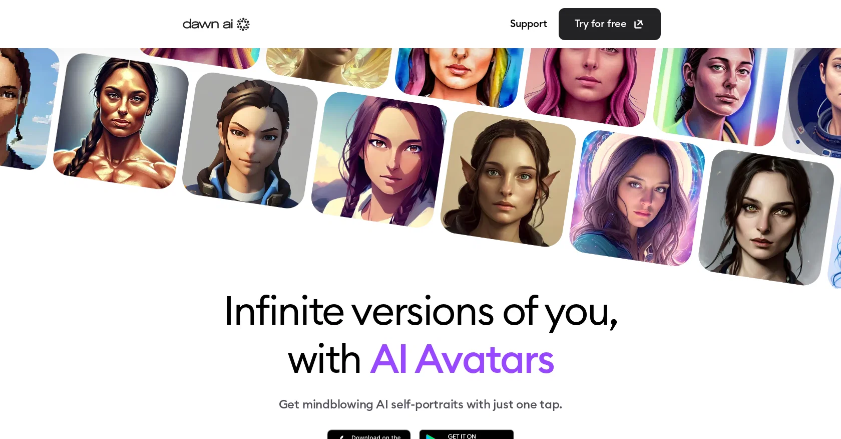 Dawn AI screenshot