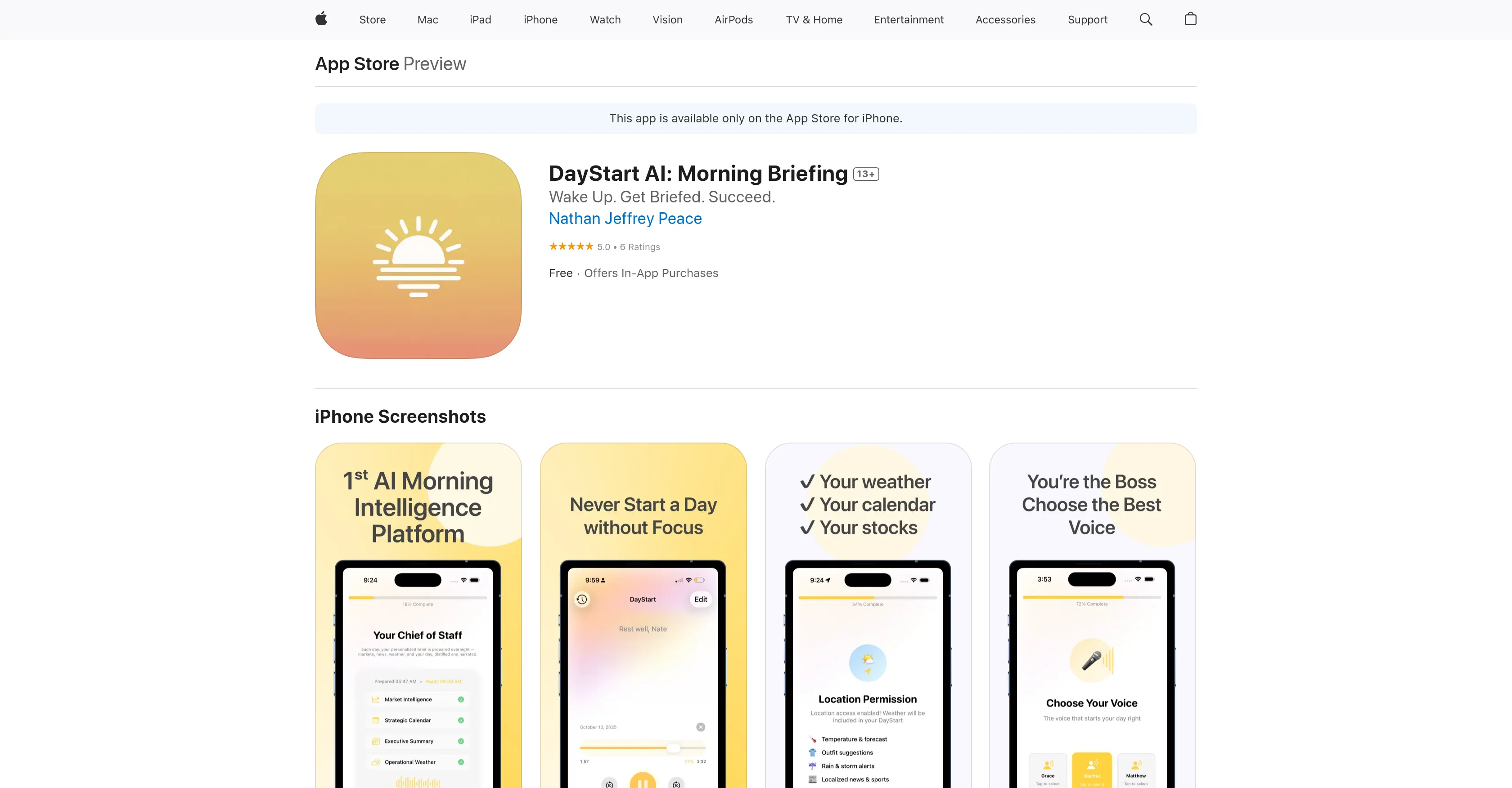 DayStart AI screenshot