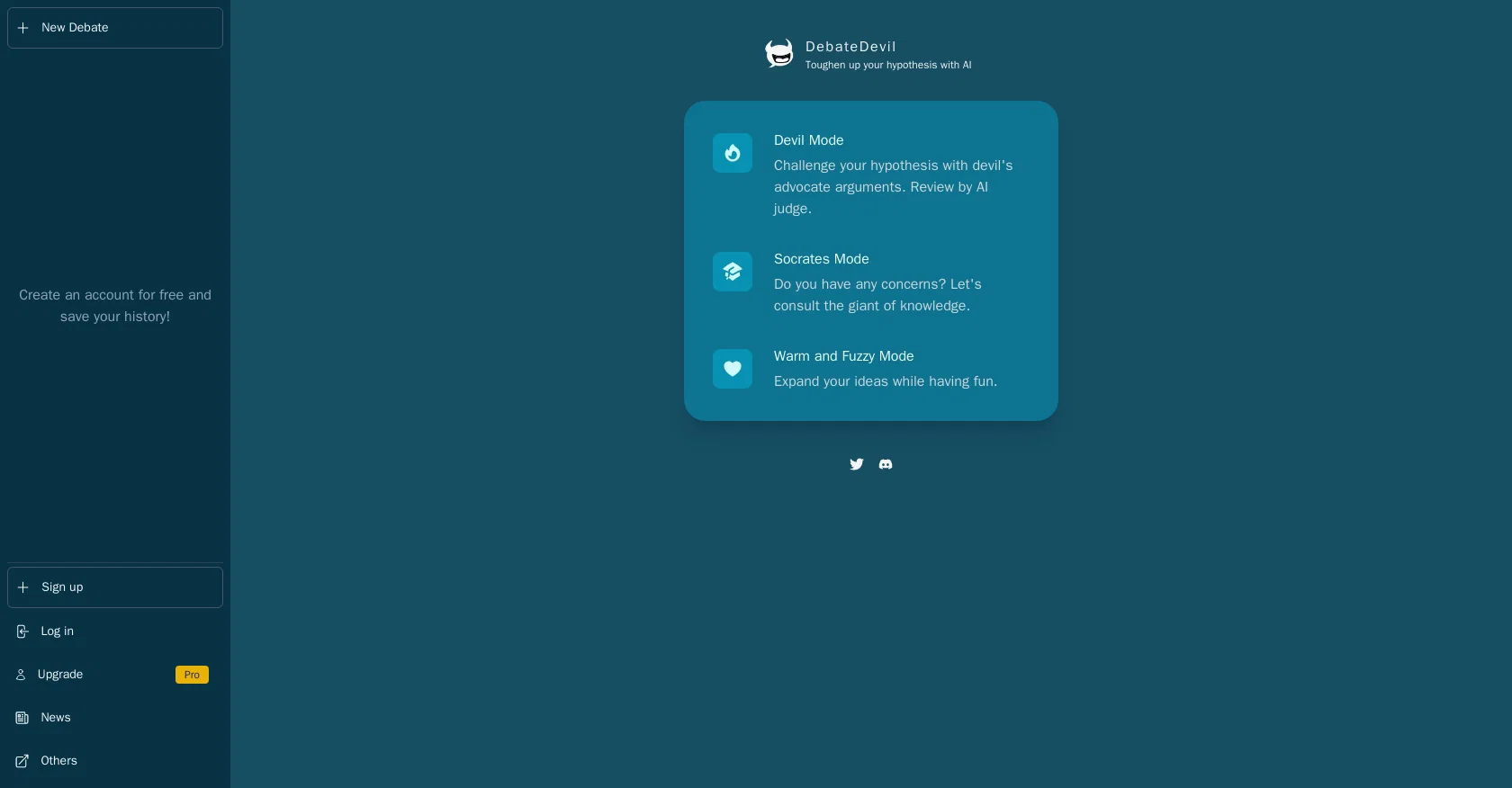 Debate Devil screenshot