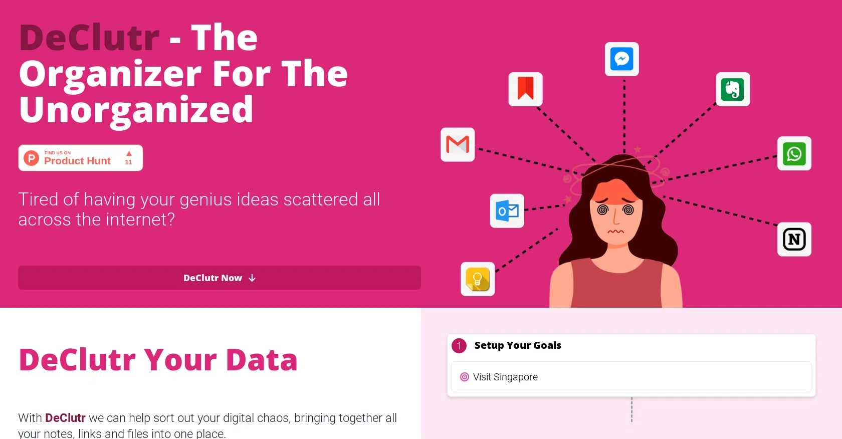 DeClutr screenshot