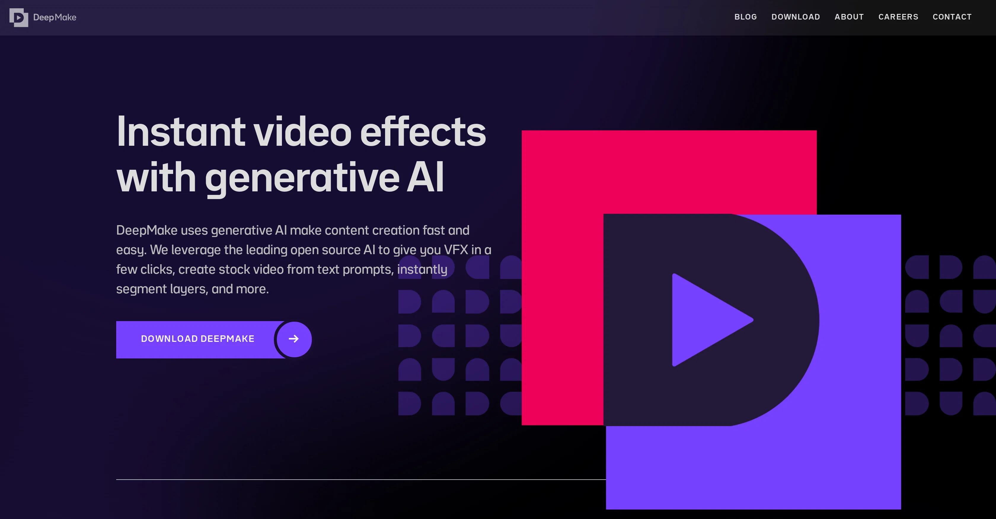 DeepMake screenshot