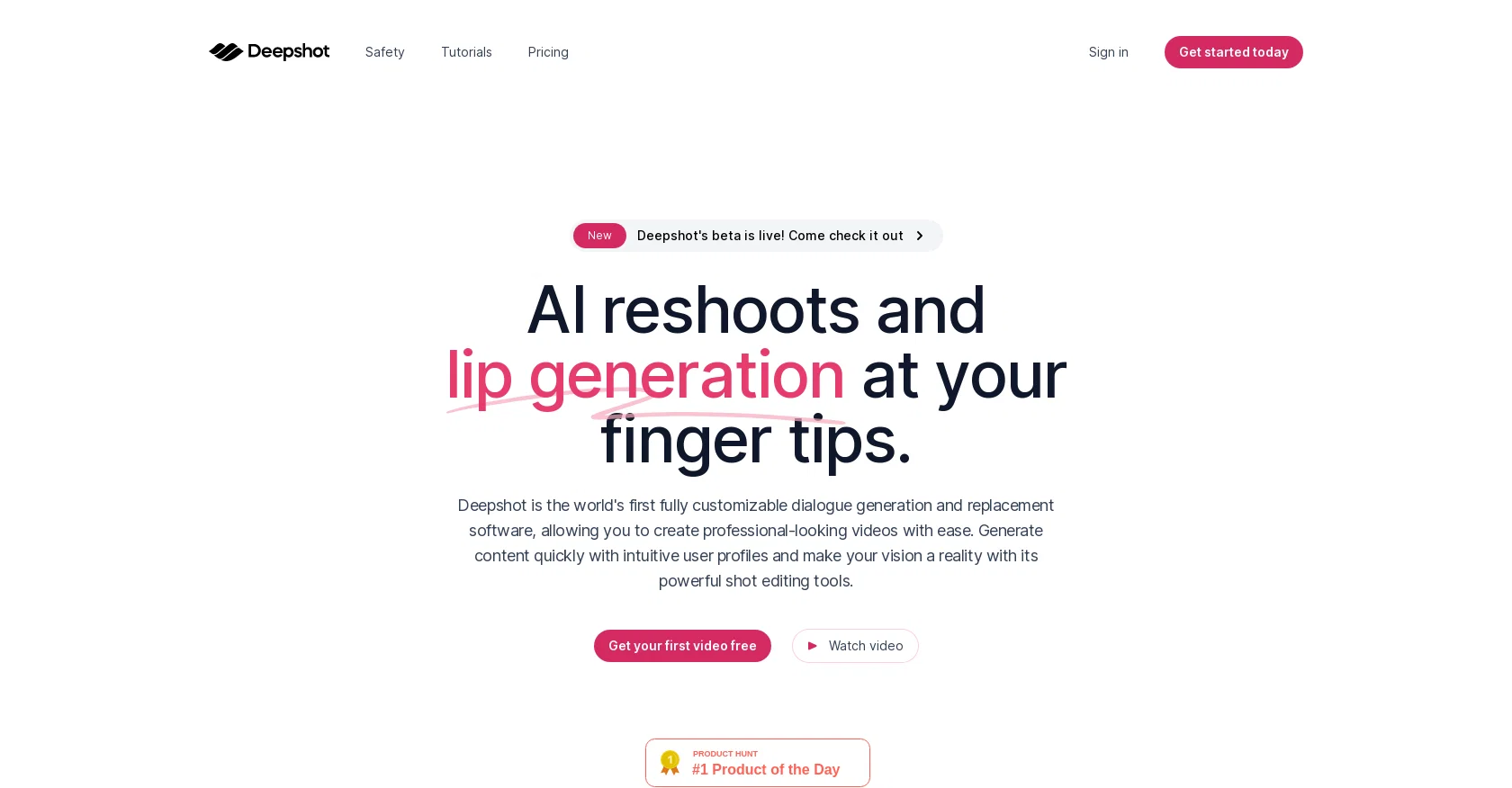 Deepshot screenshot