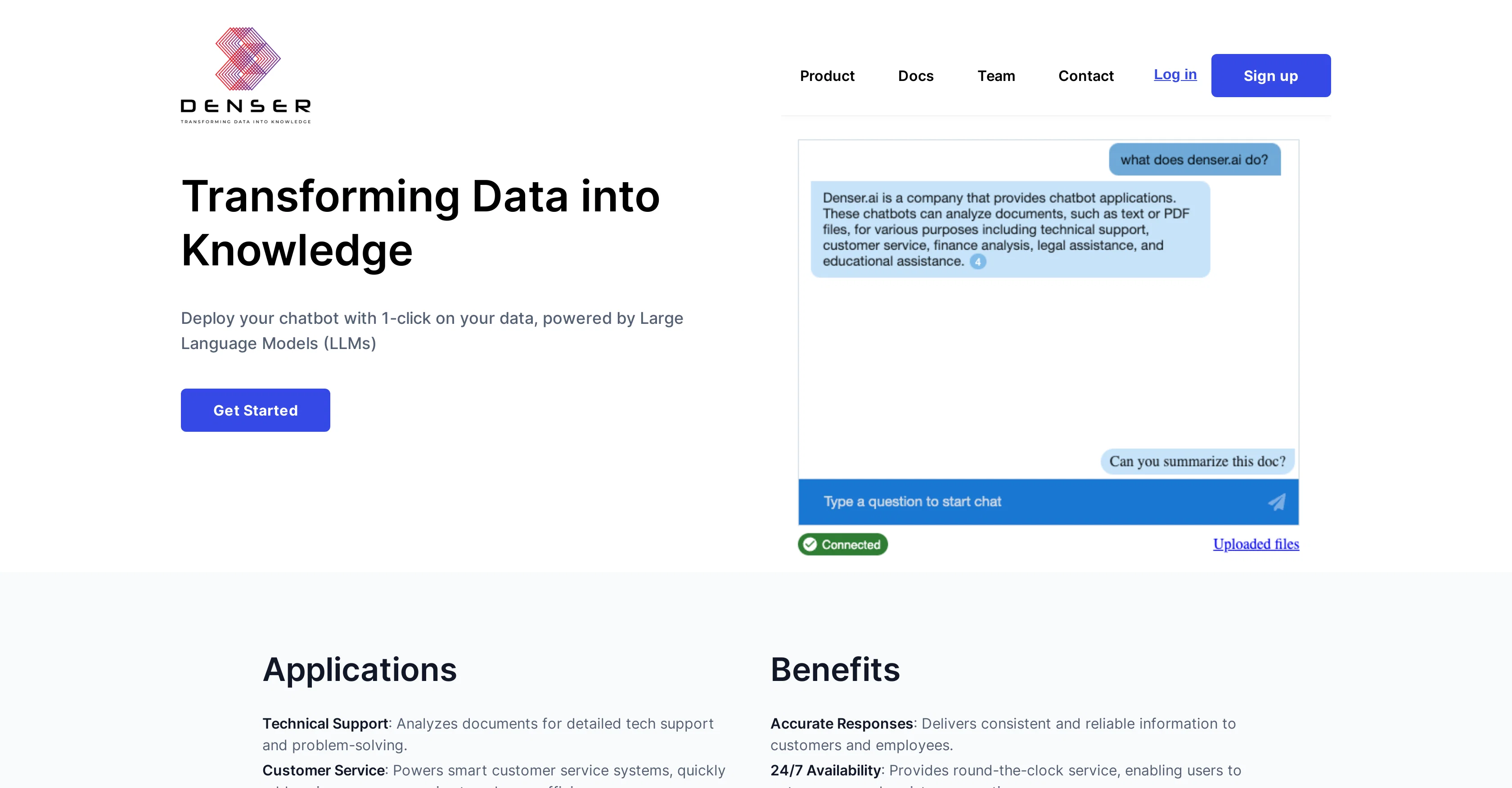 DenserBot screenshot