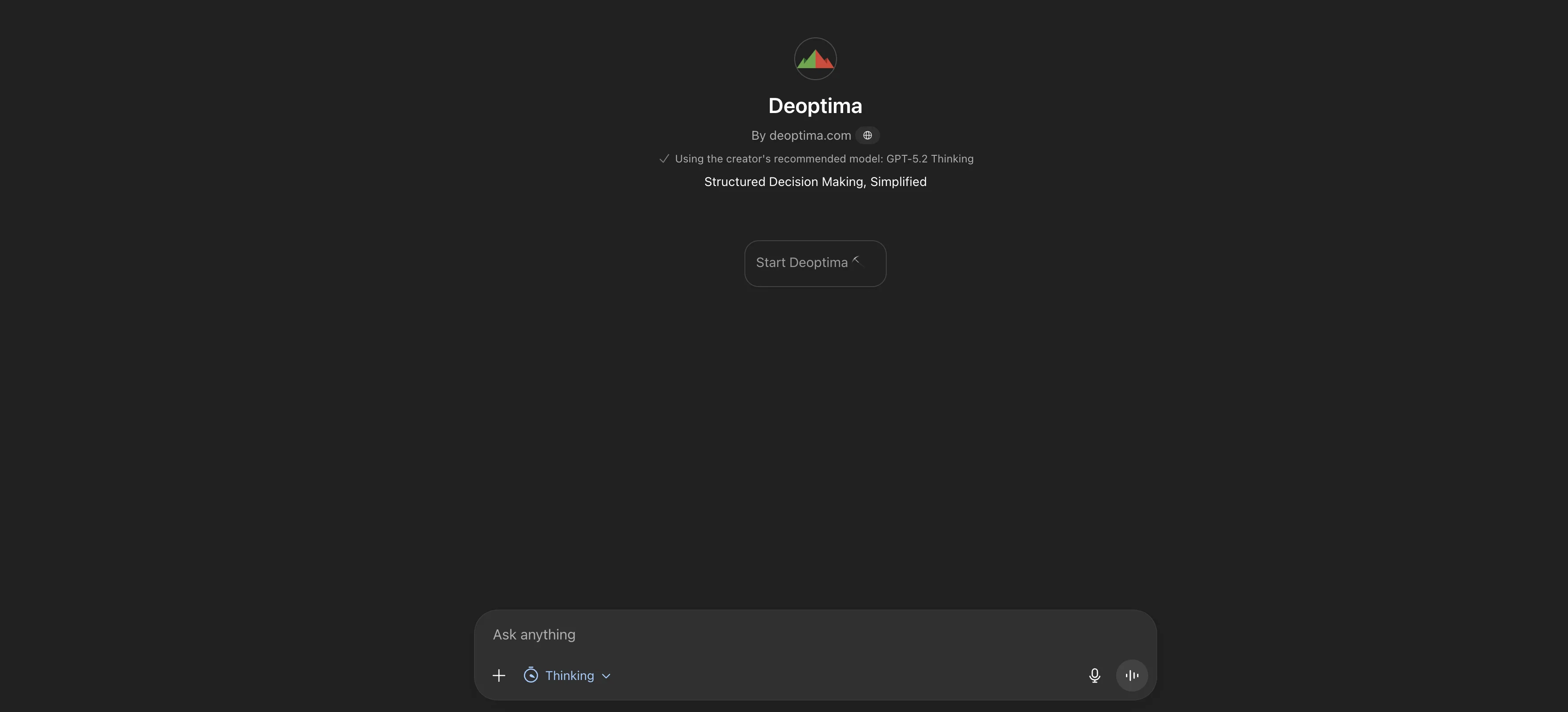 Deoptima screenshot