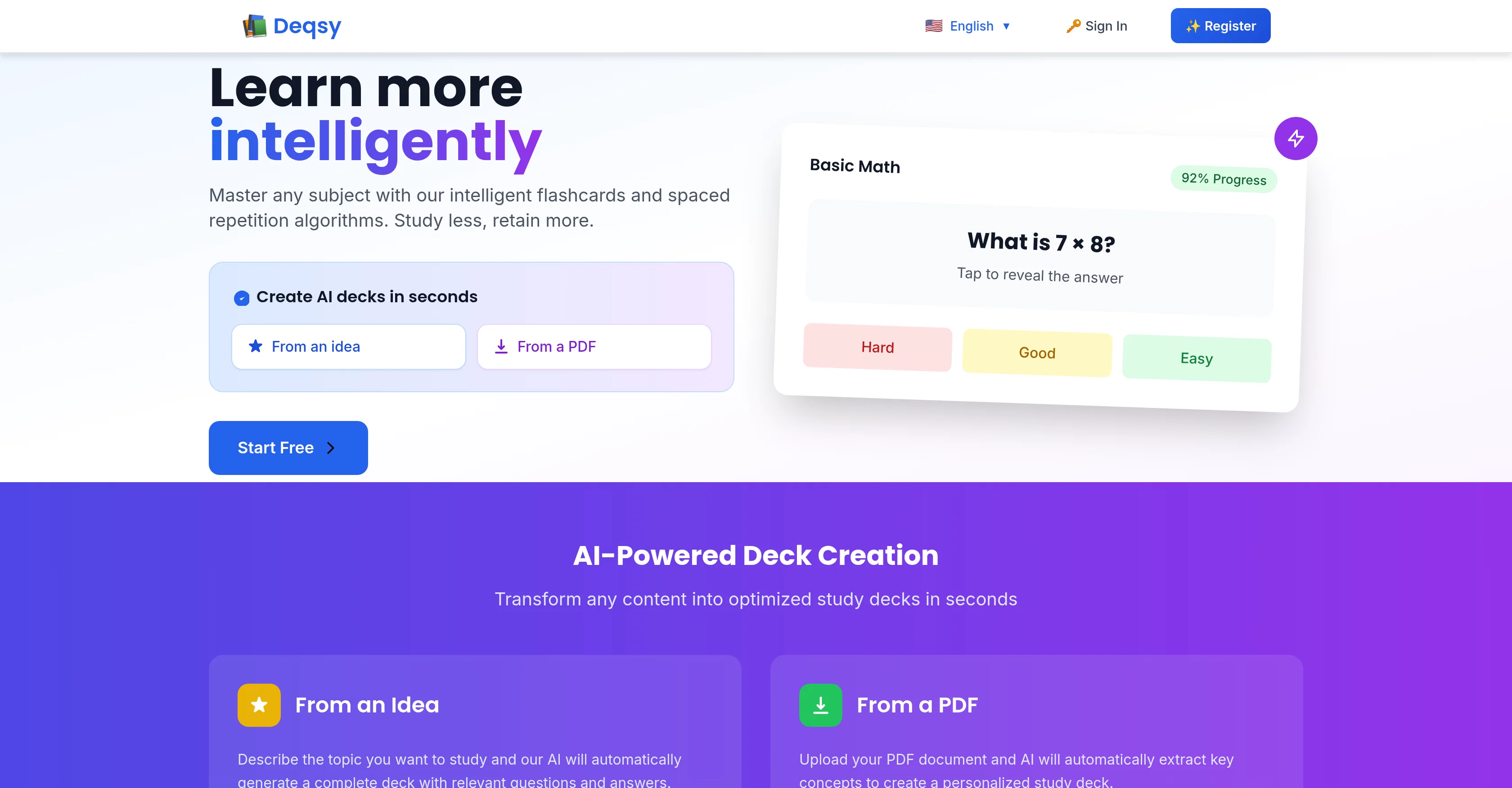 Deqsy screenshot