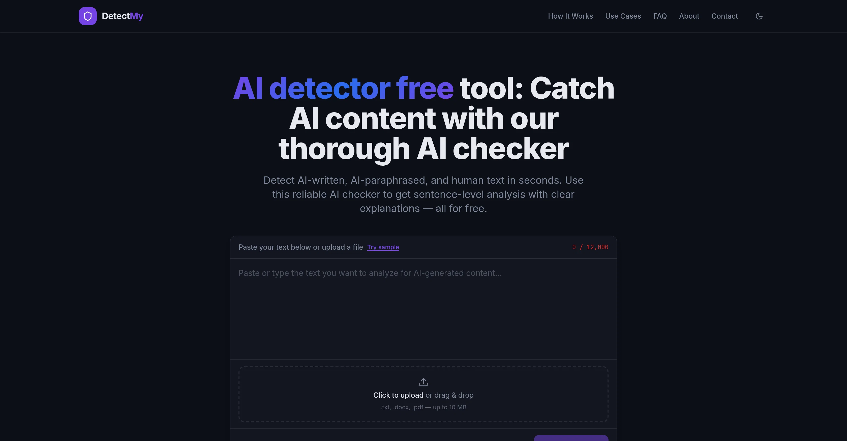 DetectMy.ai screenshot