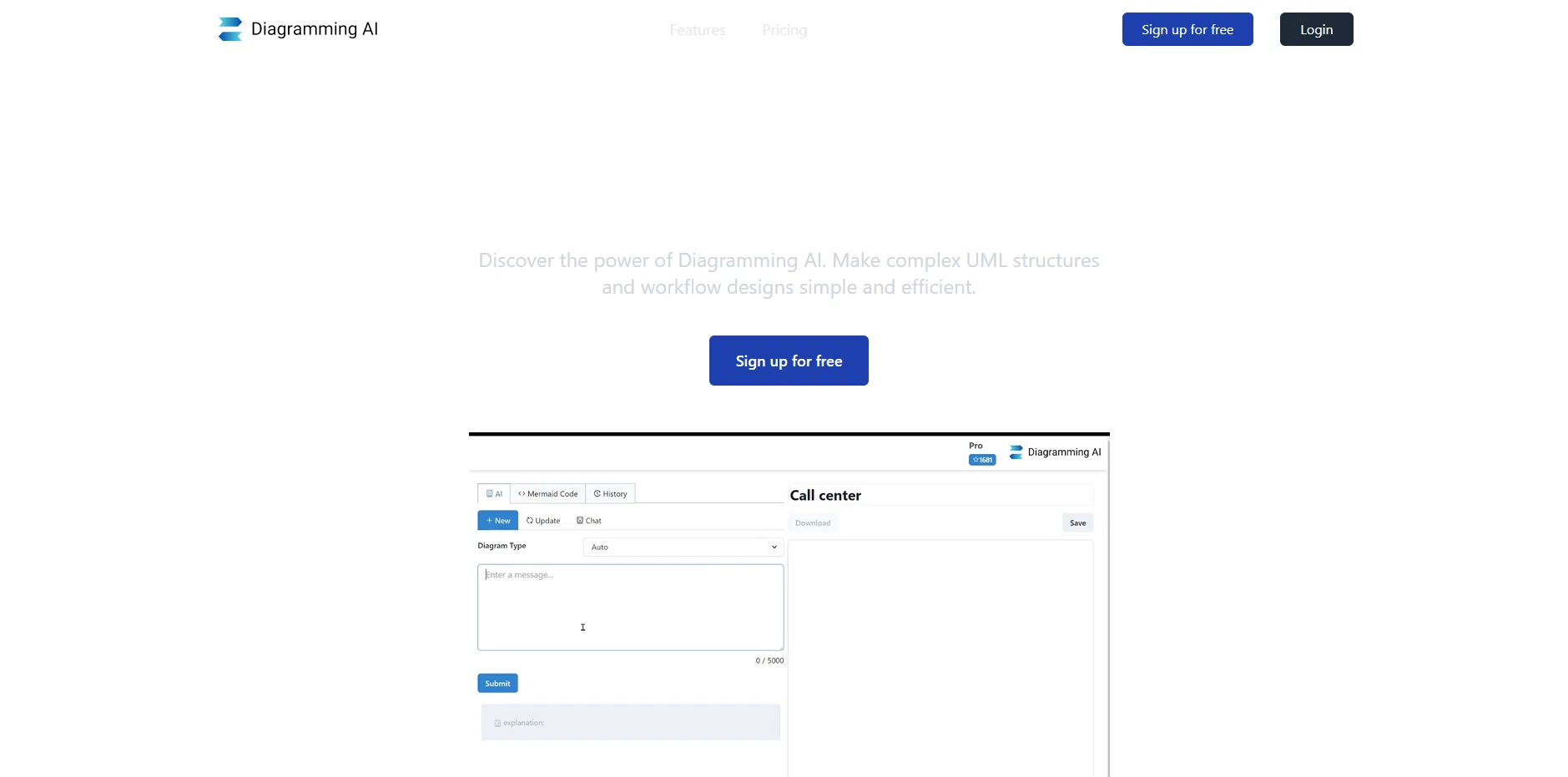 Diagramming screenshot