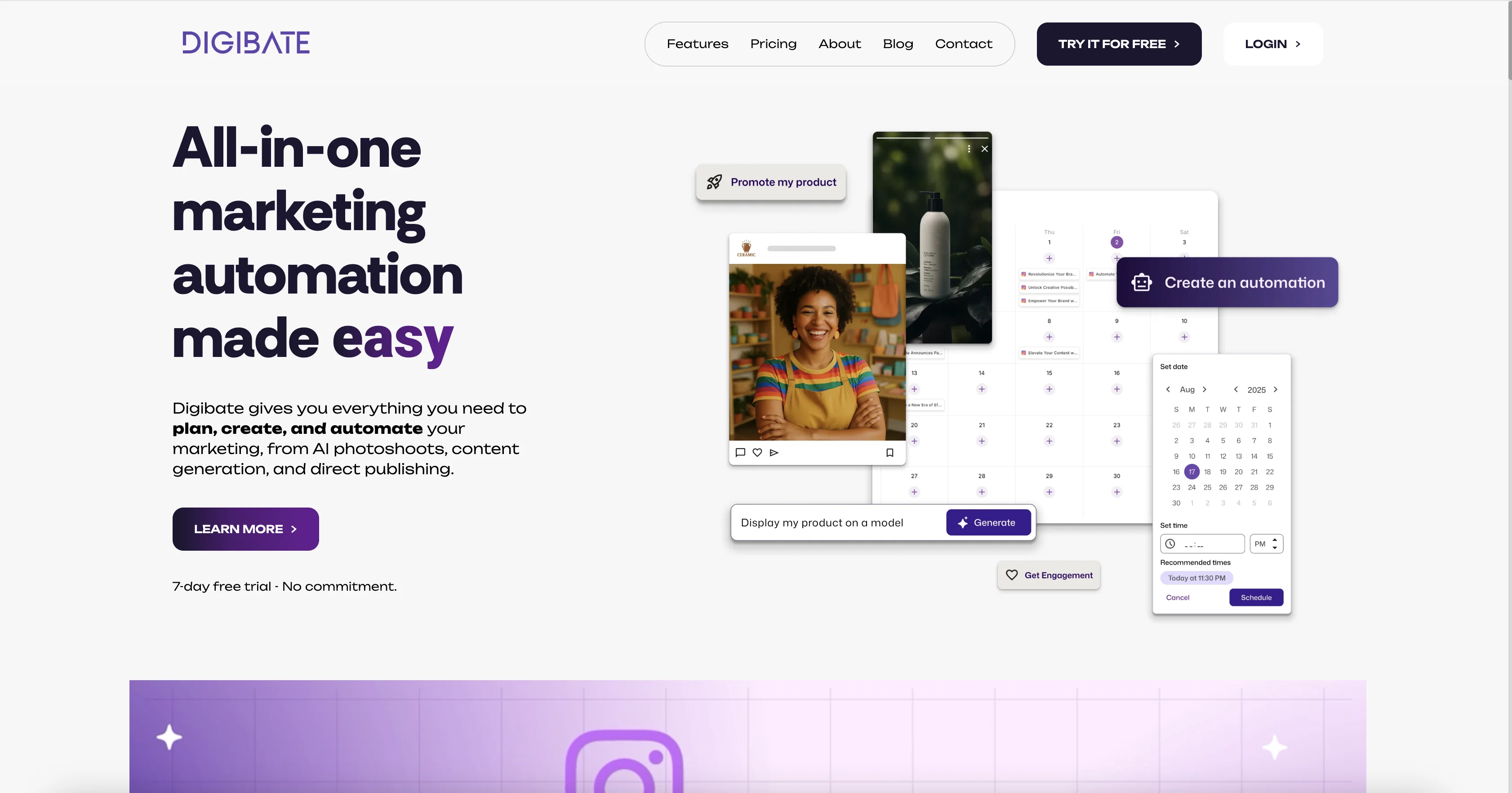 Digibate screenshot