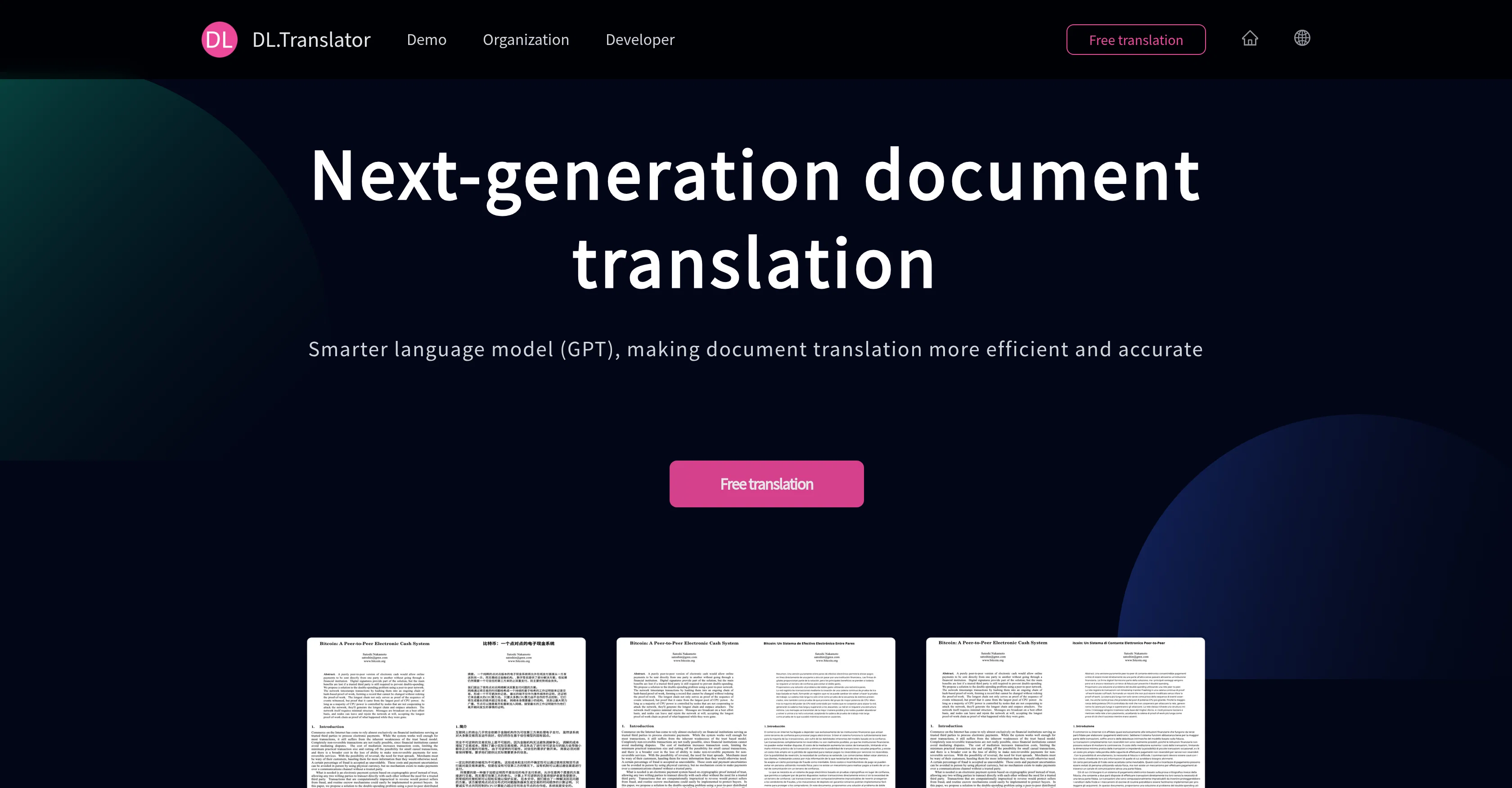 DLTranslator screenshot
