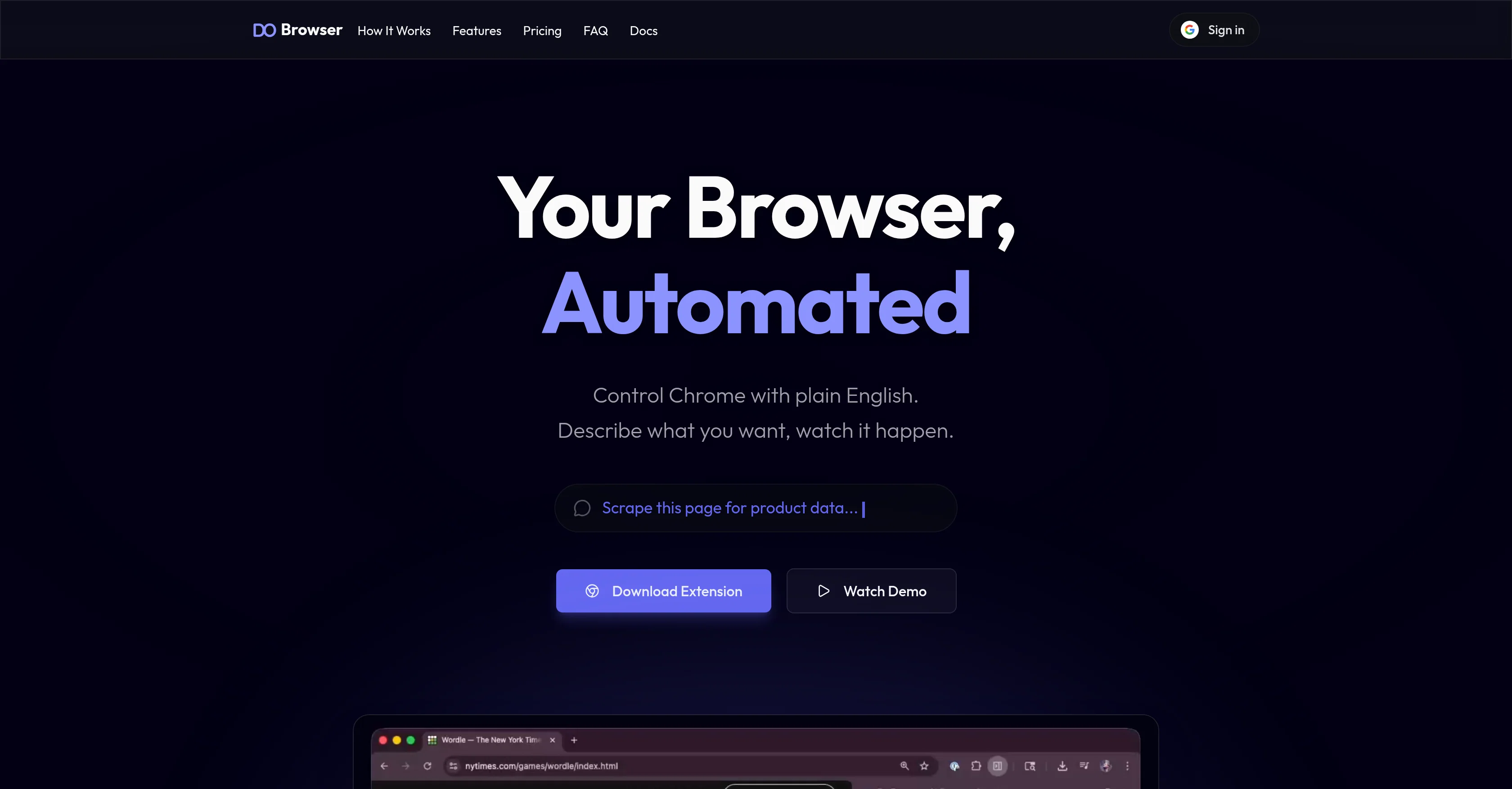 Do Browser screenshot