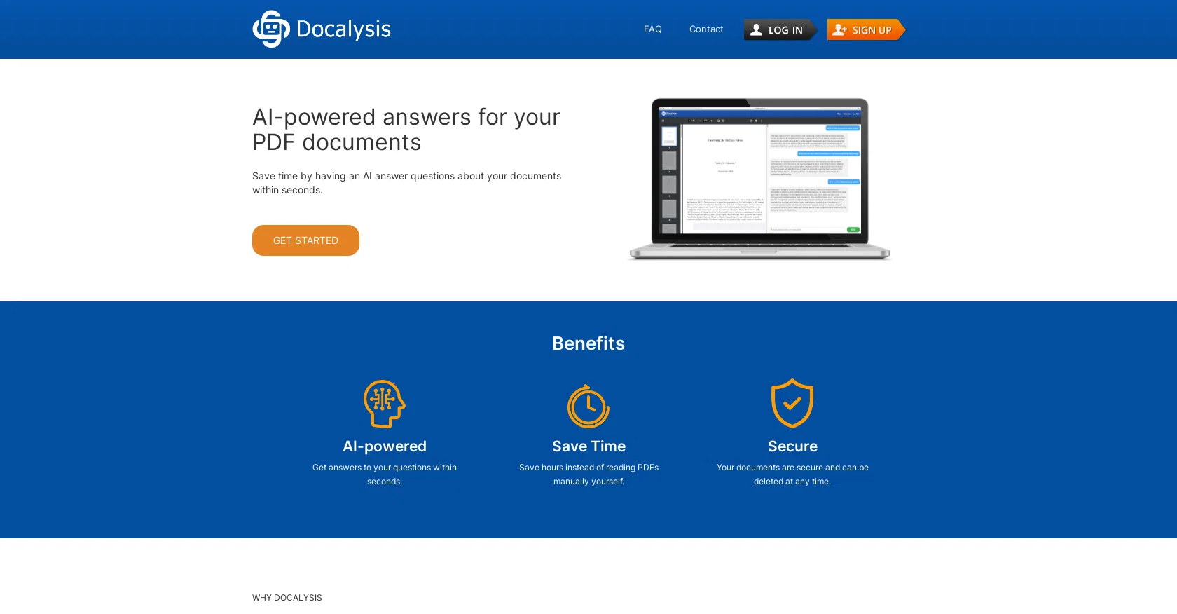 Docalysis screenshot