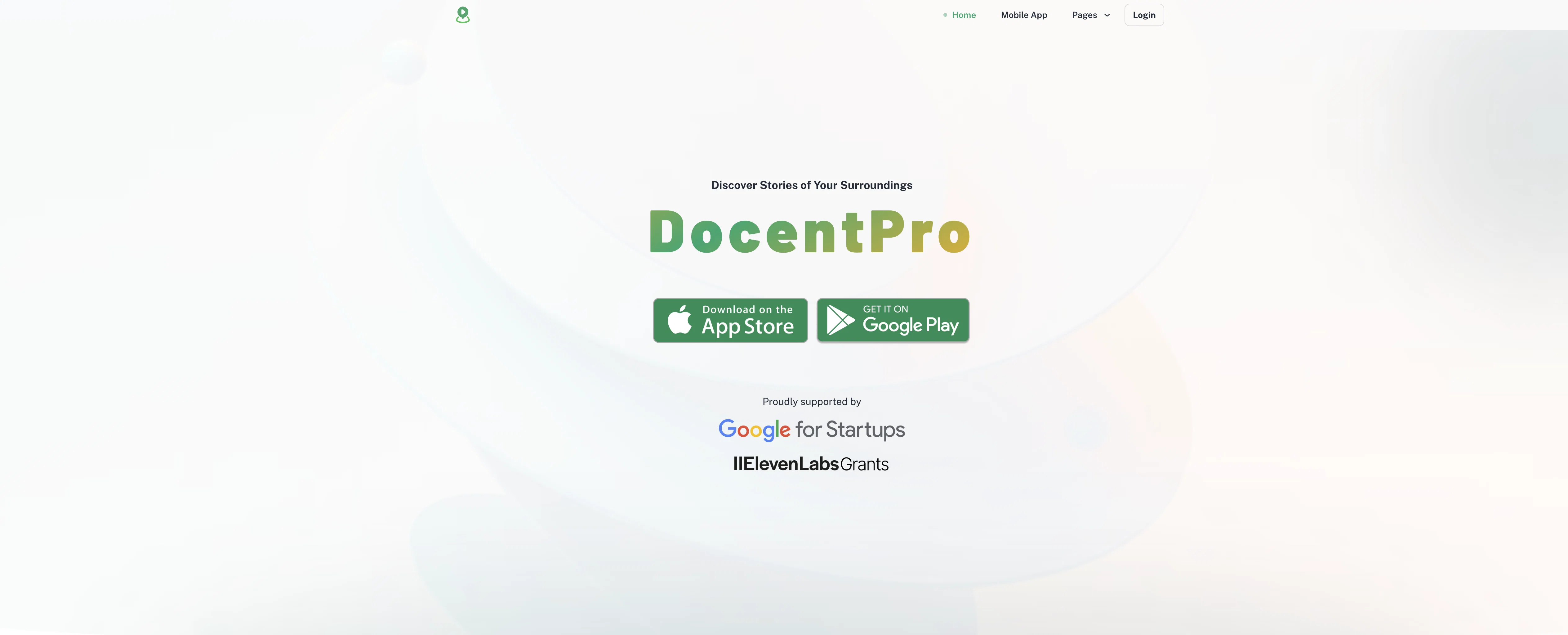 DocentPro screenshot