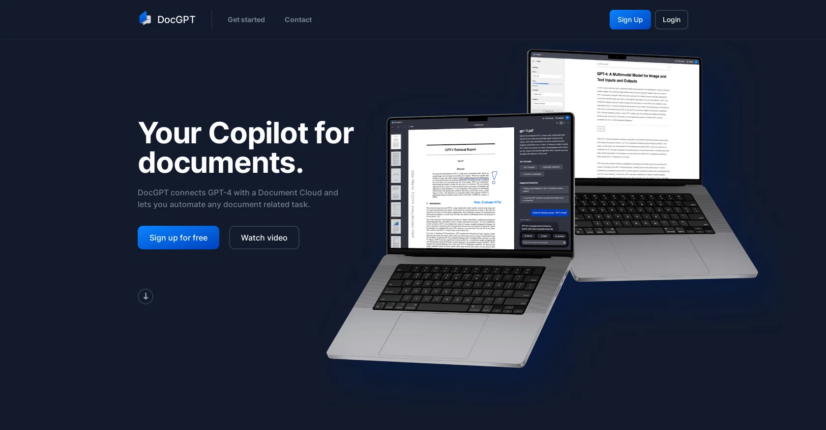 DocGPT.io screenshot