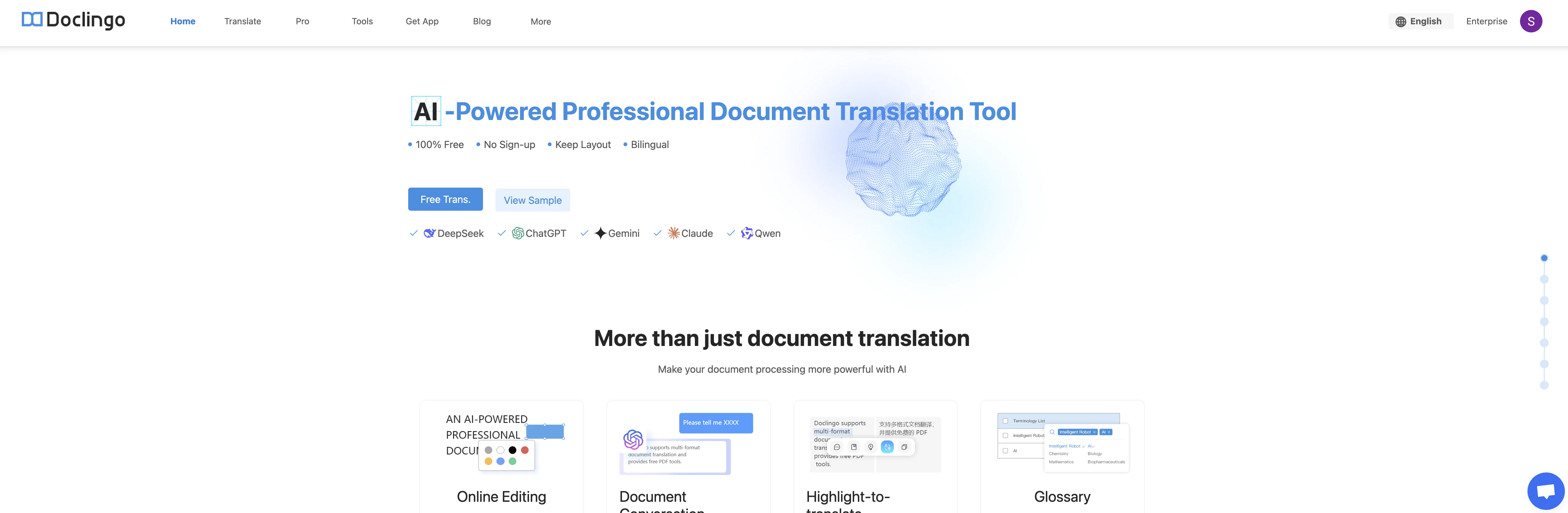 Doclingo screenshot