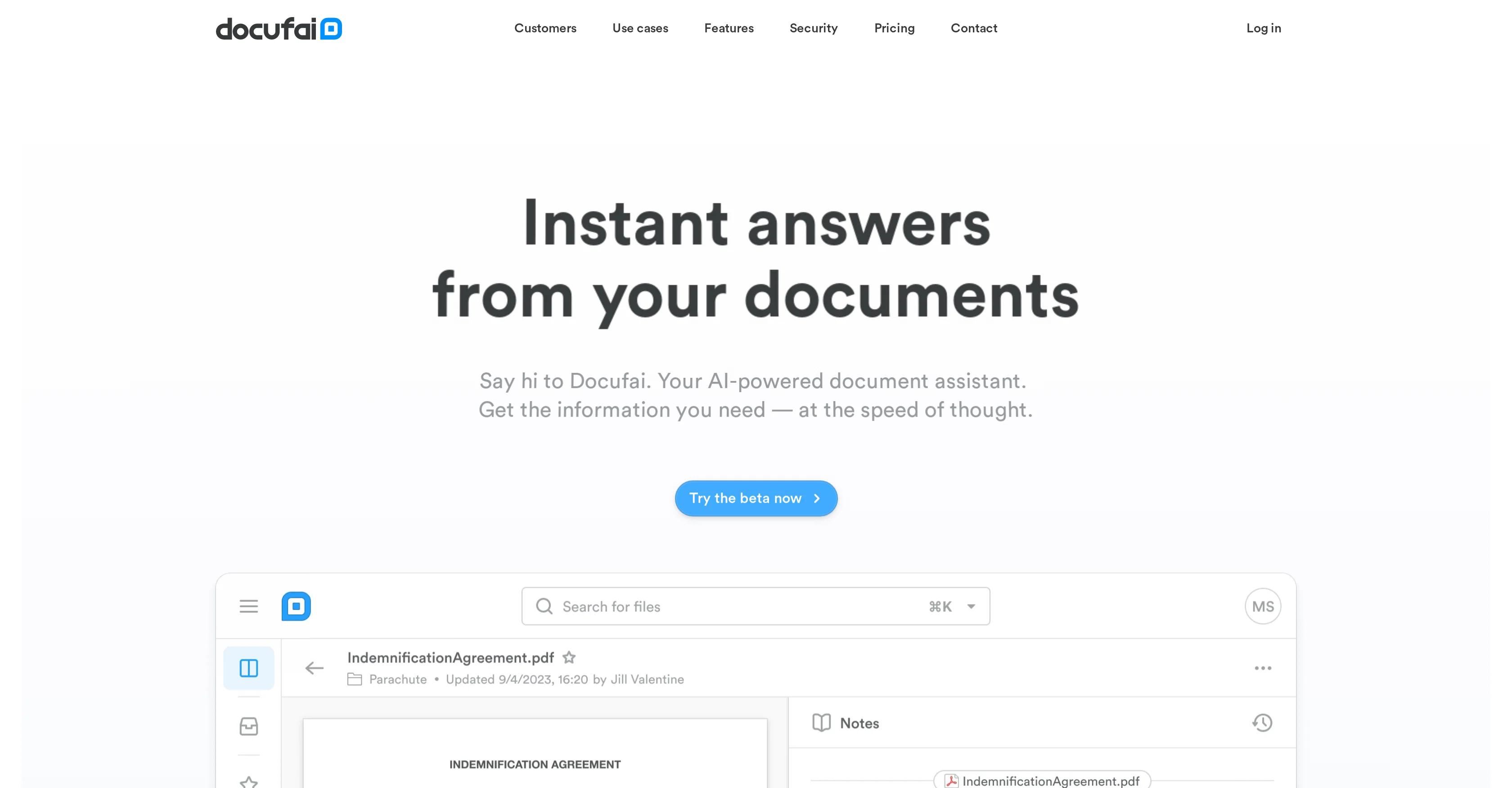 Docufai screenshot