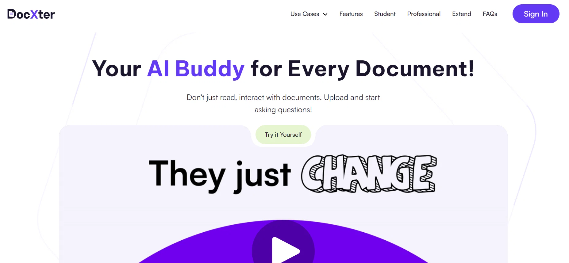 DocXter screenshot