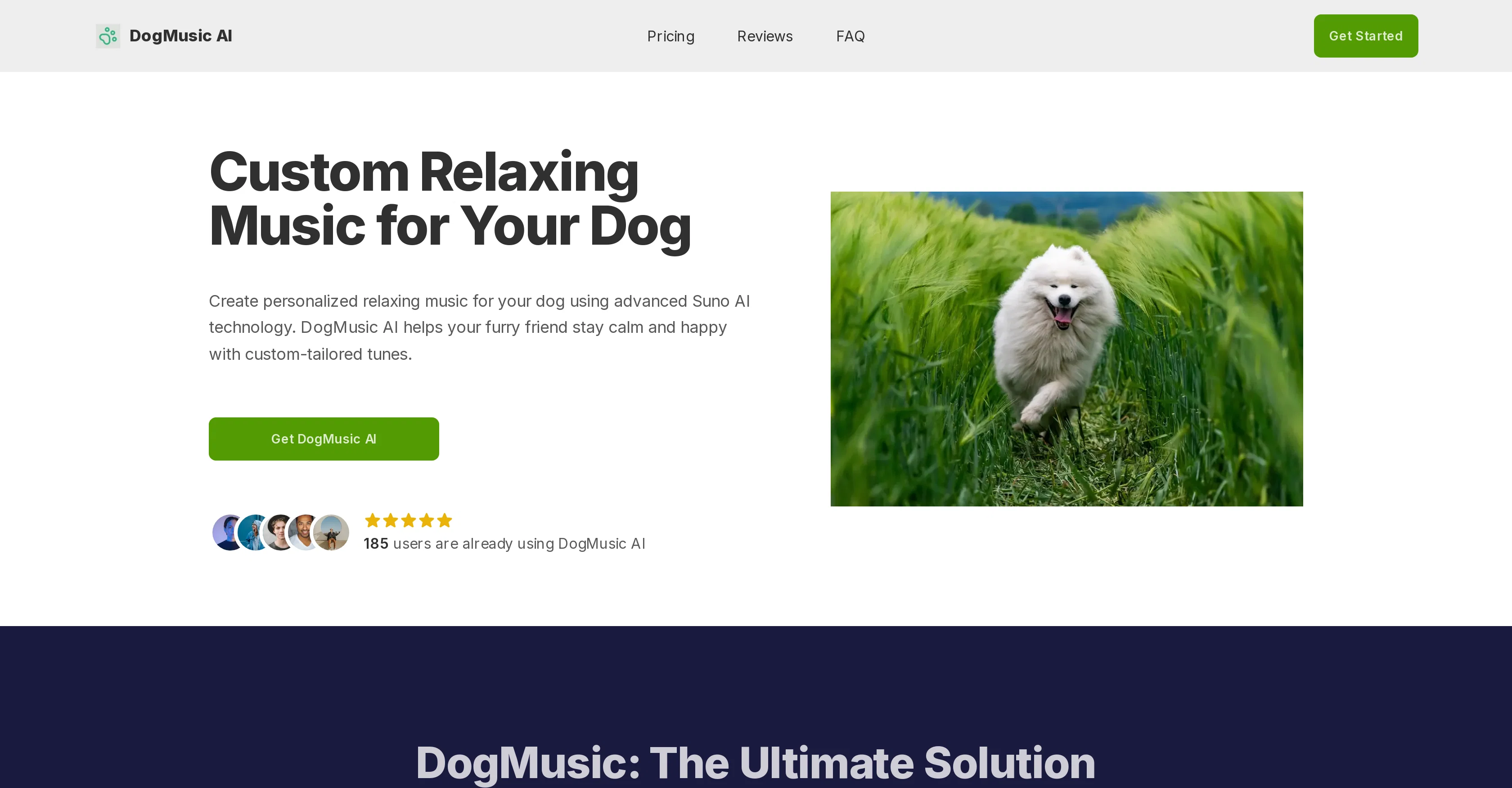 DogMusic AI screenshot