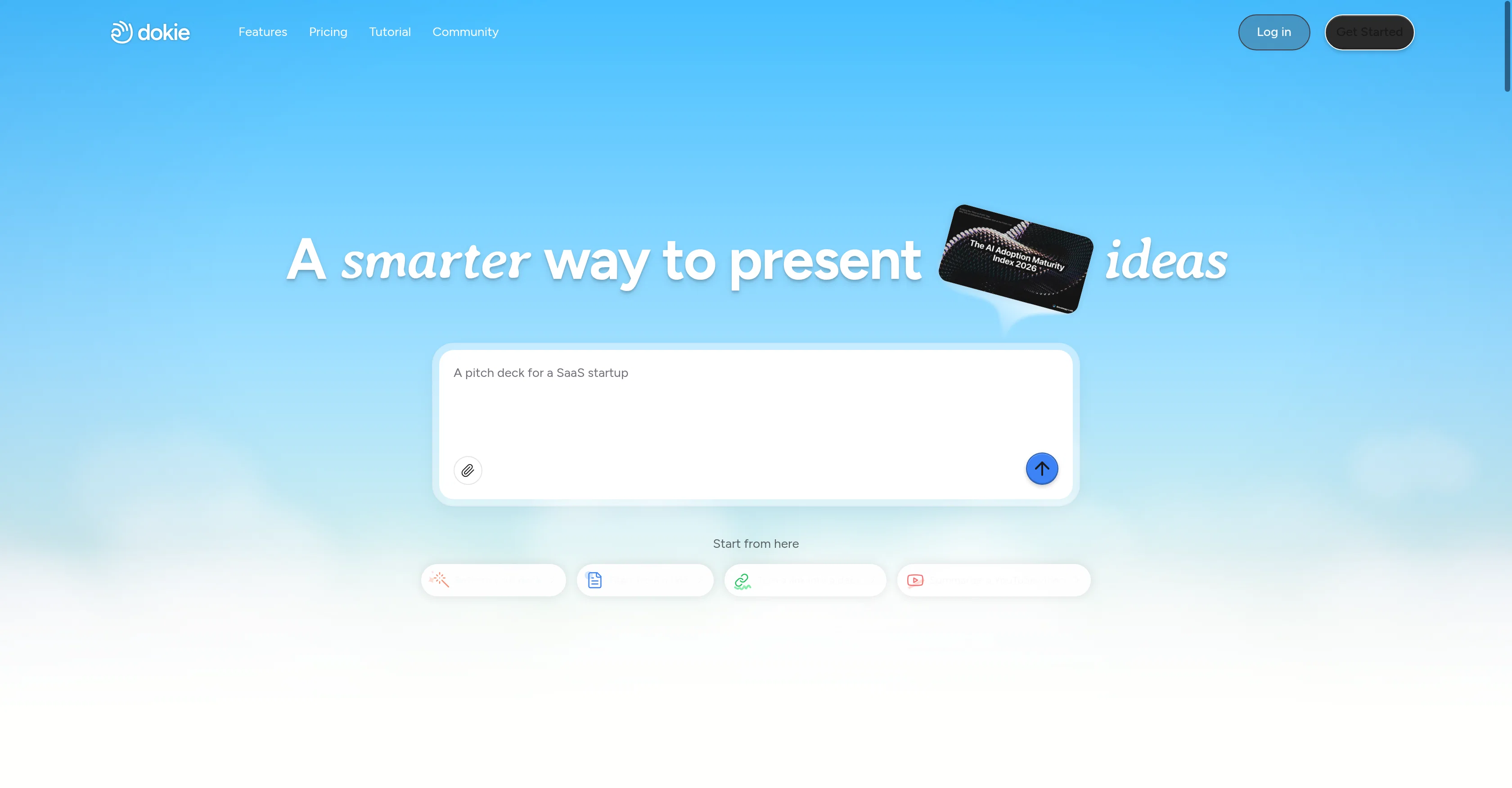 Dokie: AI Presentation Makerv1.3 screenshot
