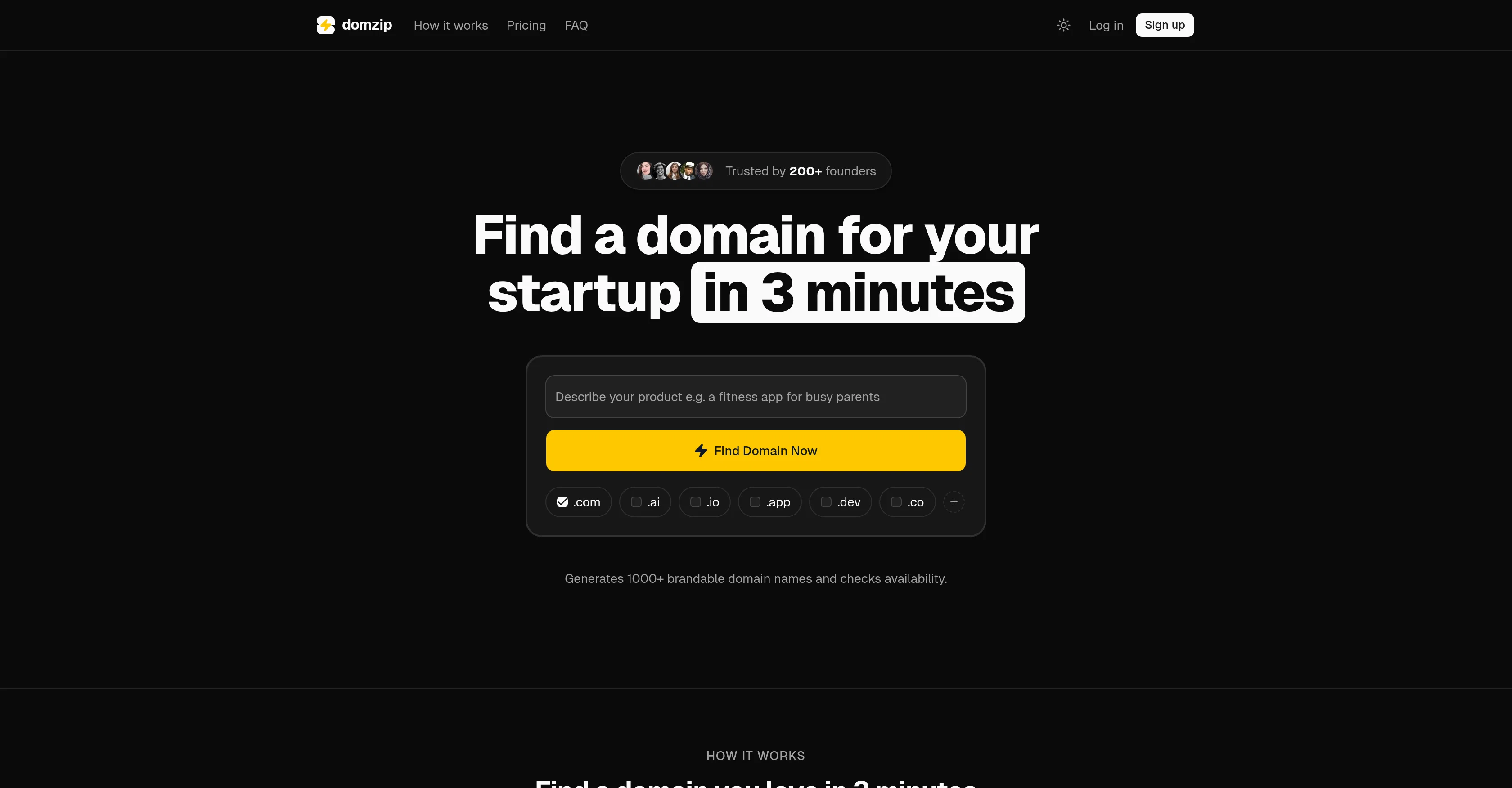 domzip screenshot