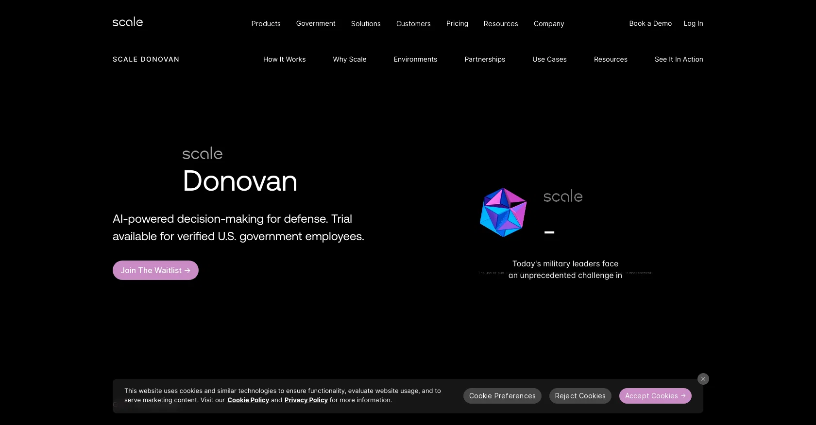 Donovan screenshot