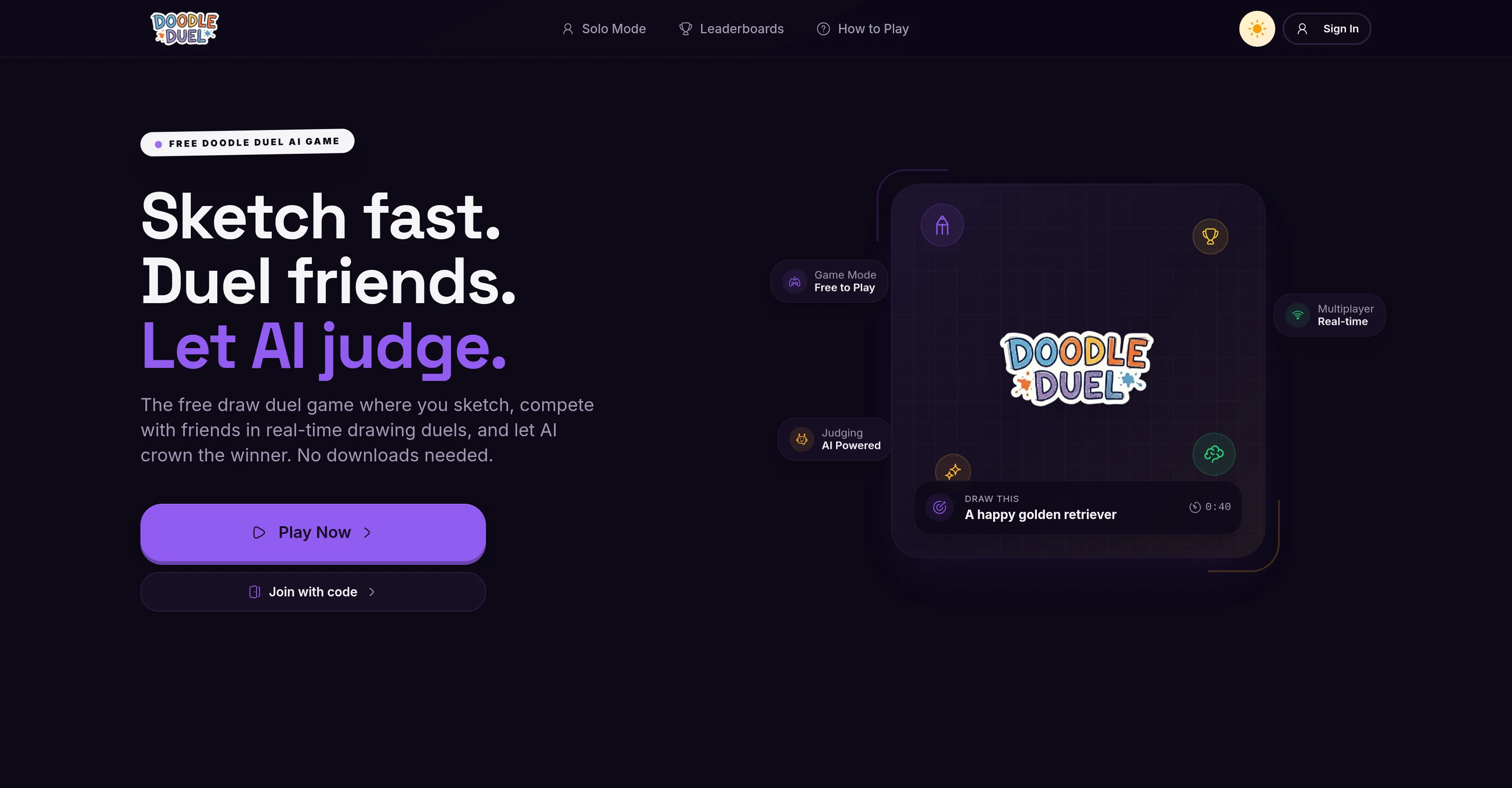 Doodle Duel screenshot