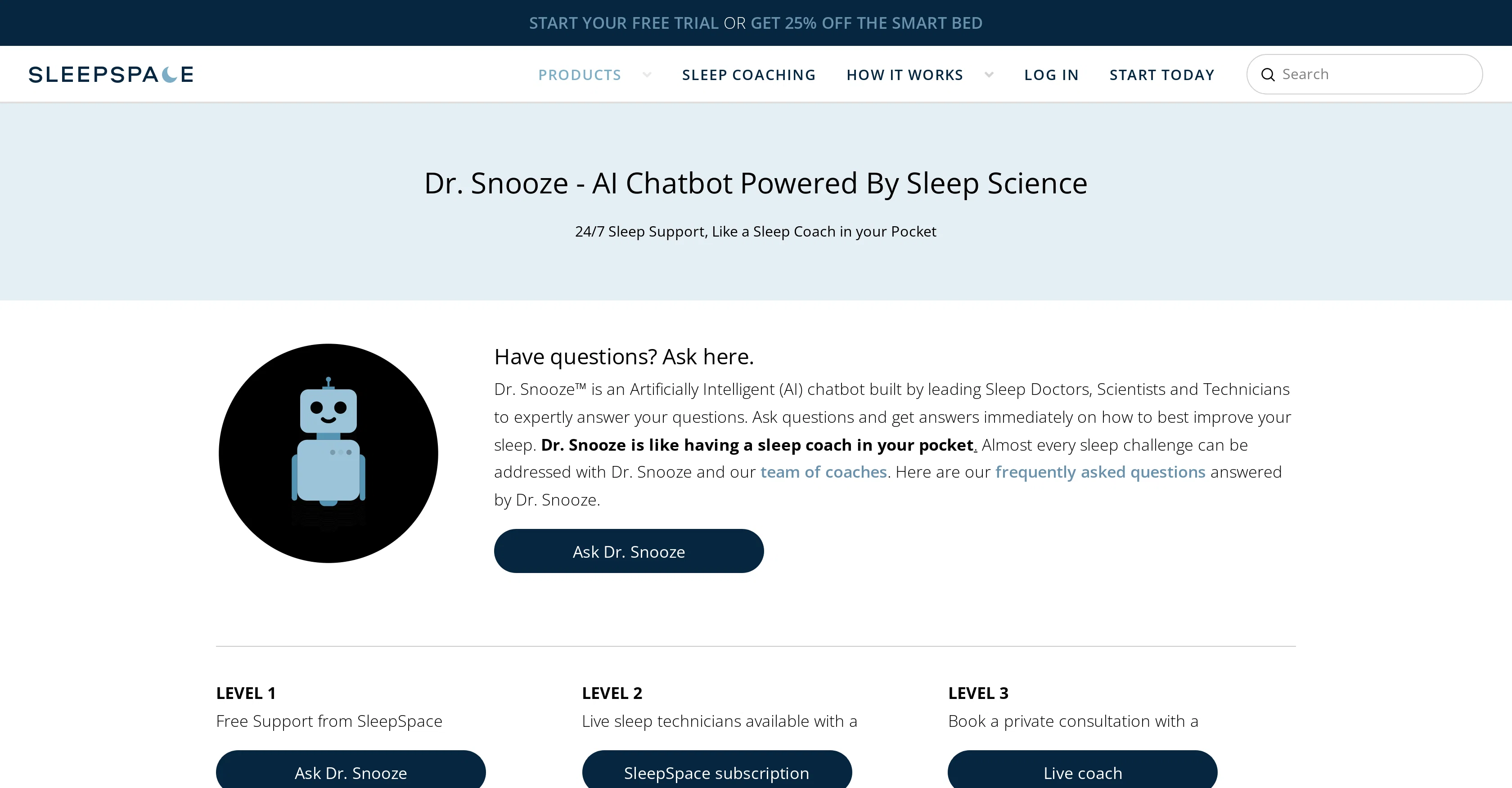 Dr. Snooze AI screenshot