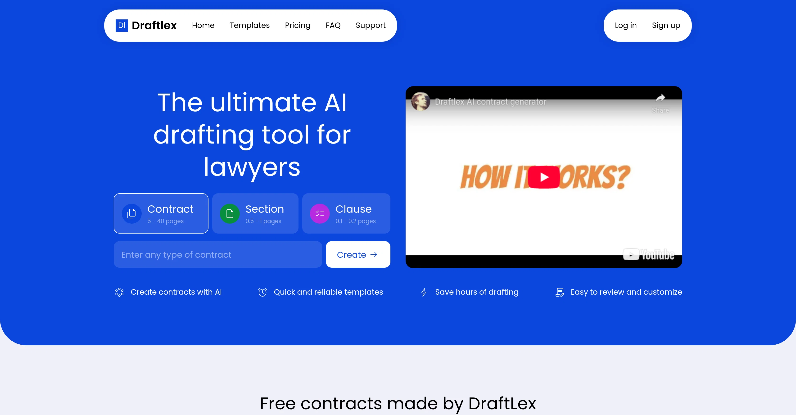 Draftlex AI screenshot