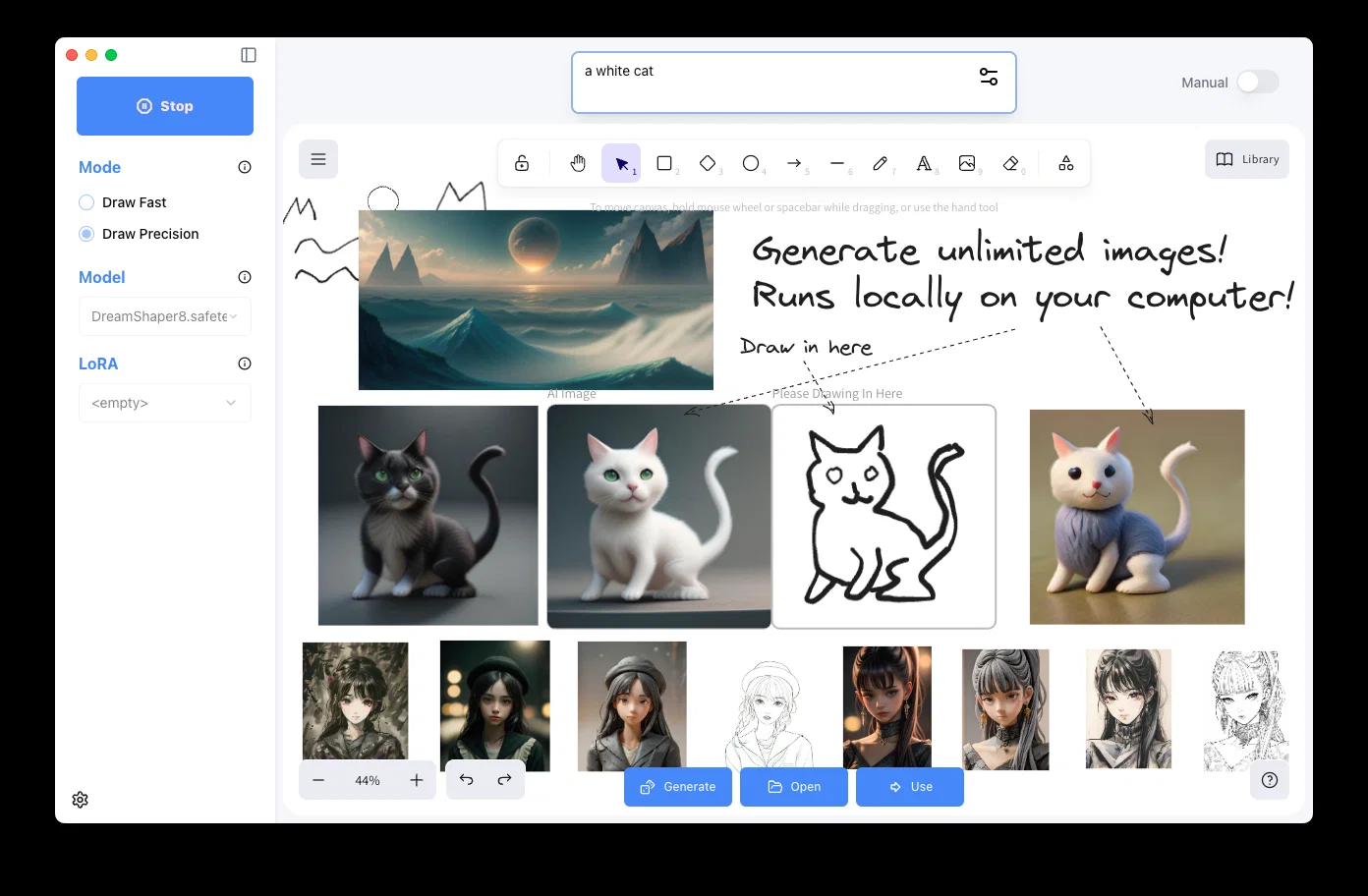 DrawingPics screenshot