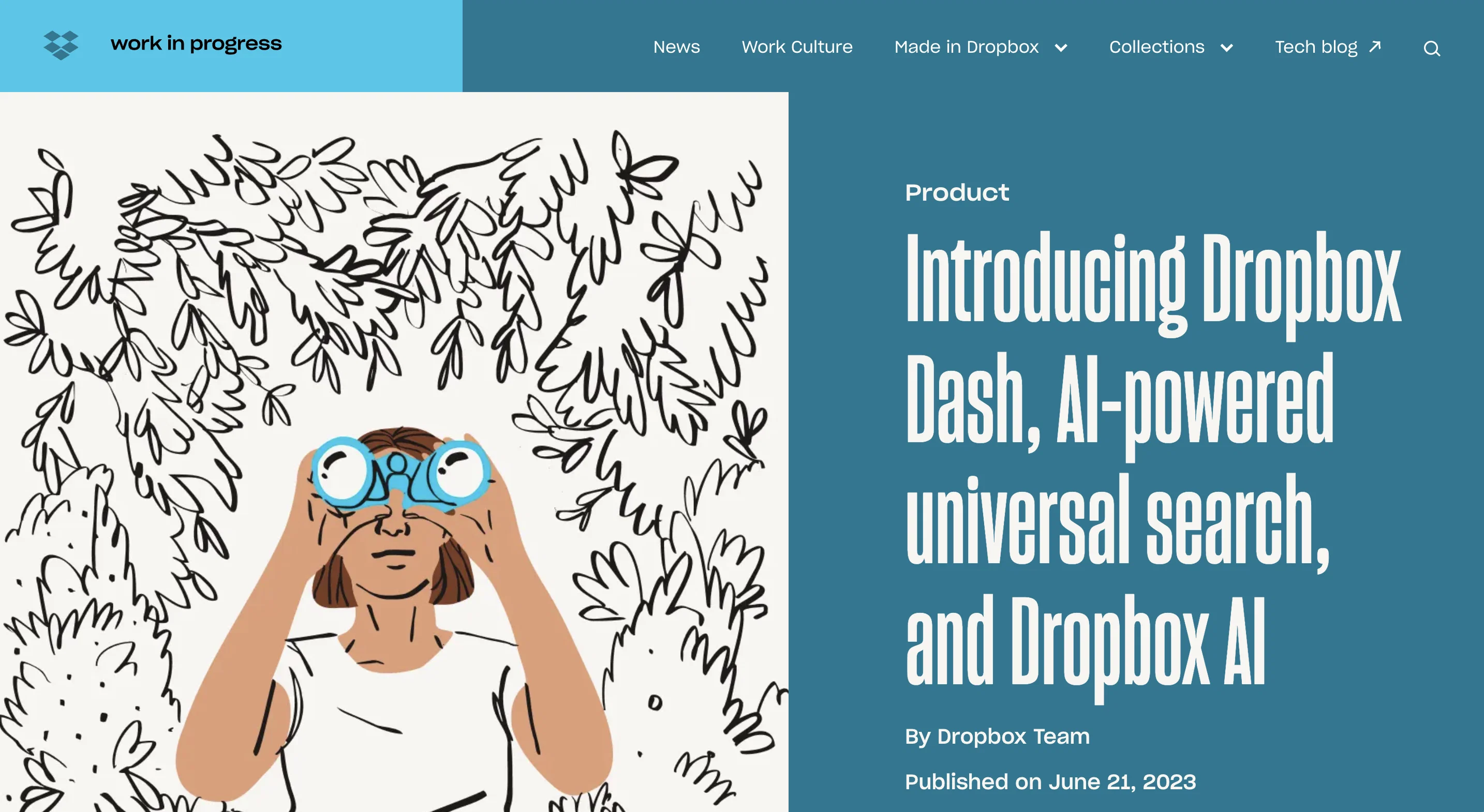 Dropbox AI screenshot
