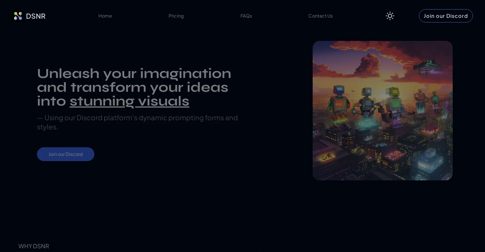DSNR screenshot