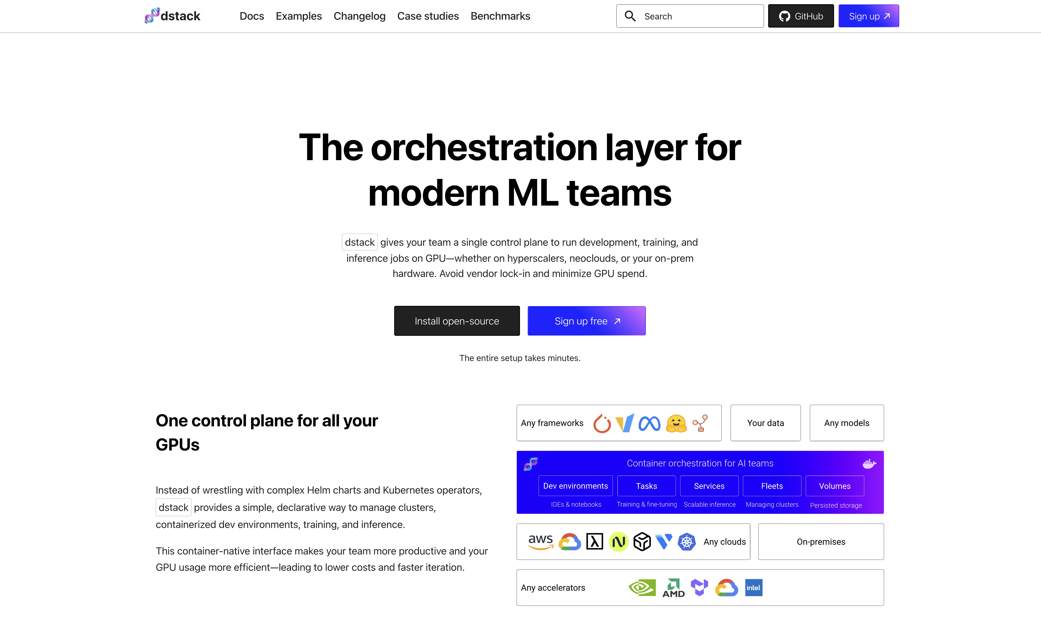 Dstack screenshot
