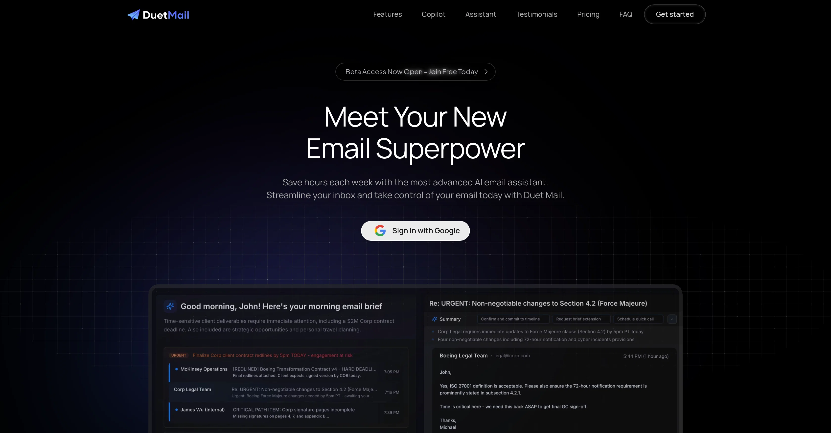 Duet Mailv1.3 screenshot