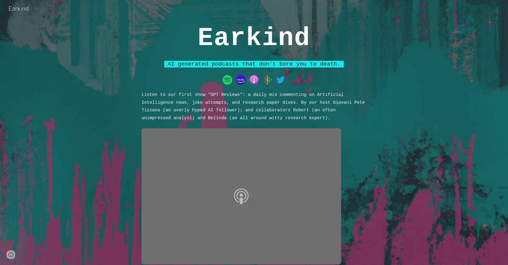 Earkind screenshot