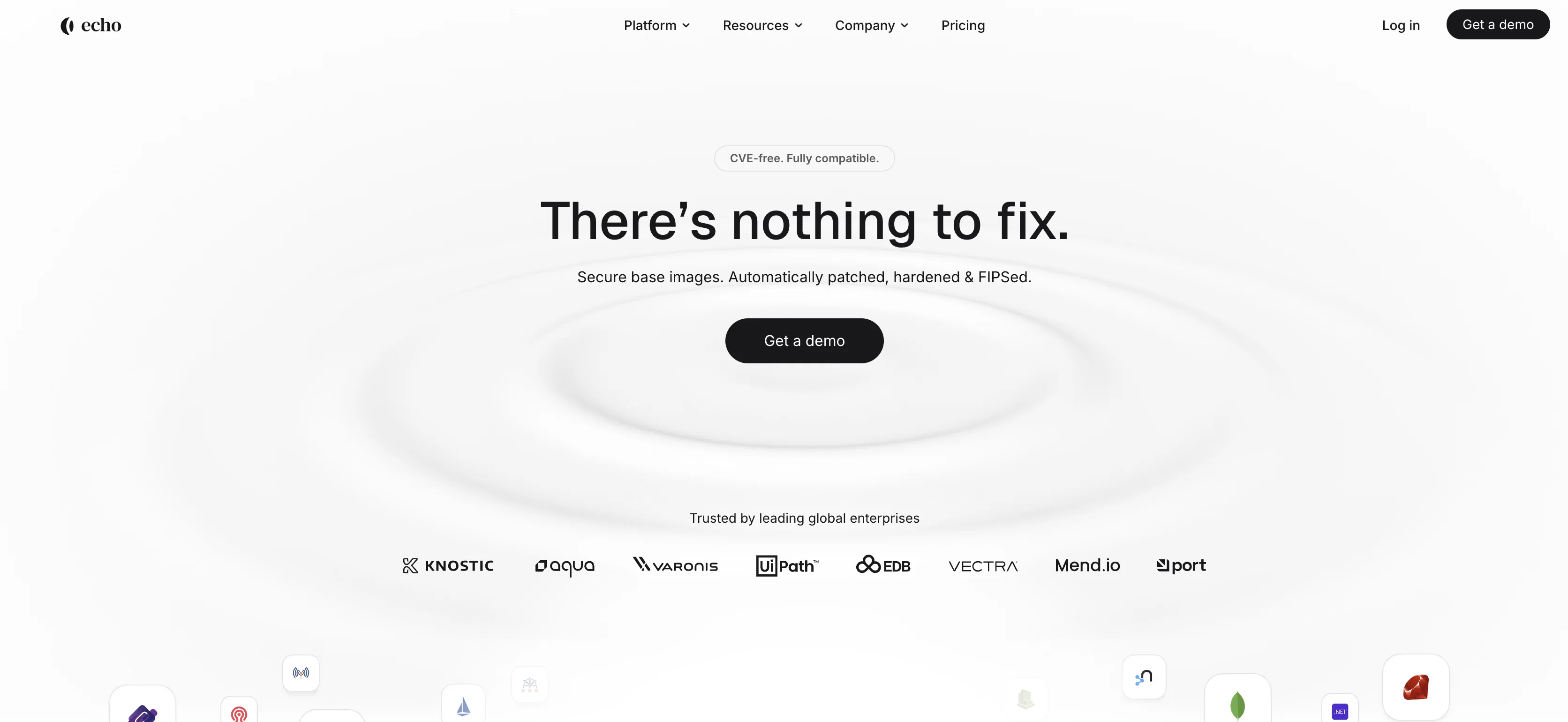 echo screenshot