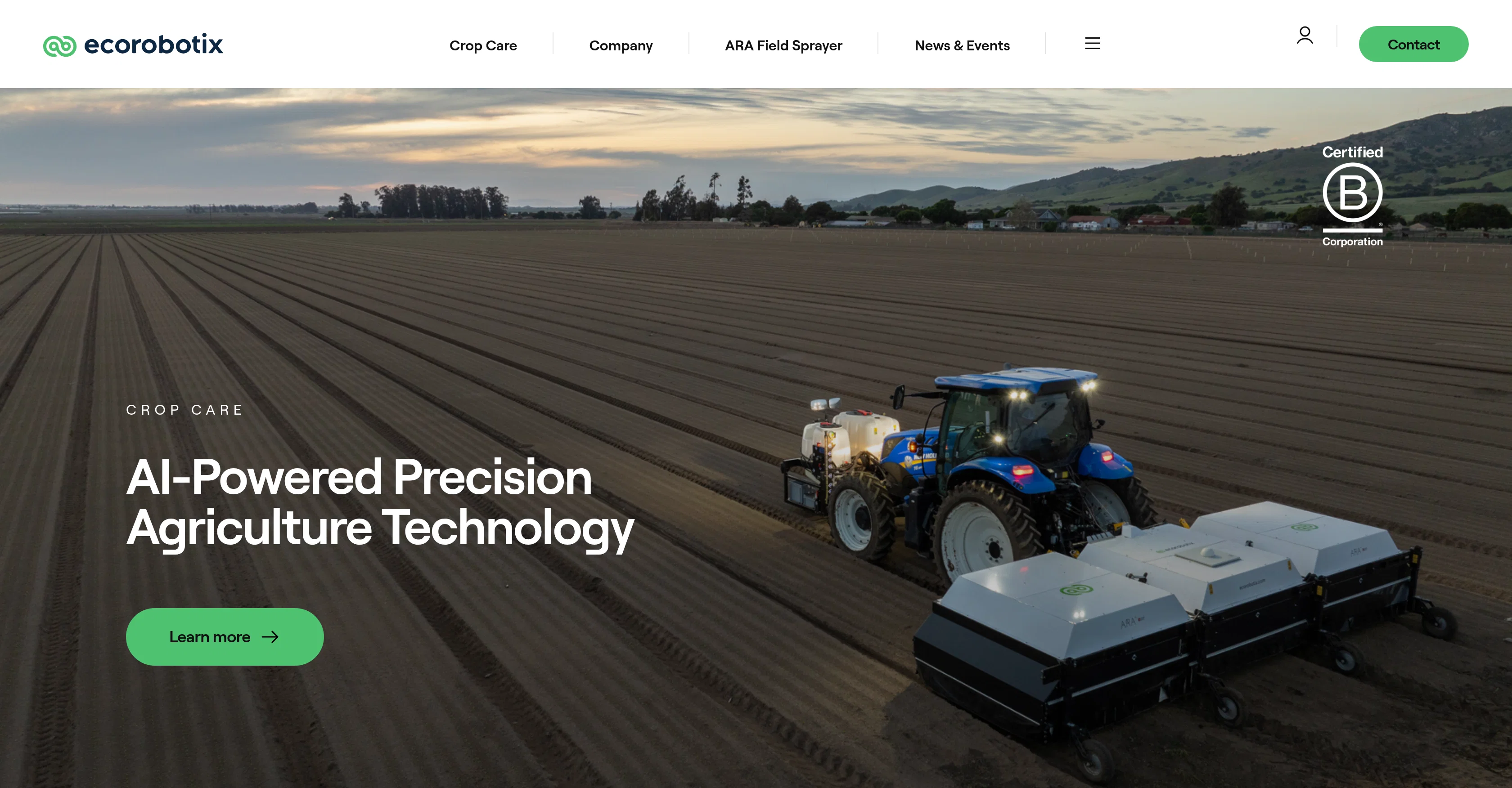 Ecorobotix ARA Sprayer screenshot