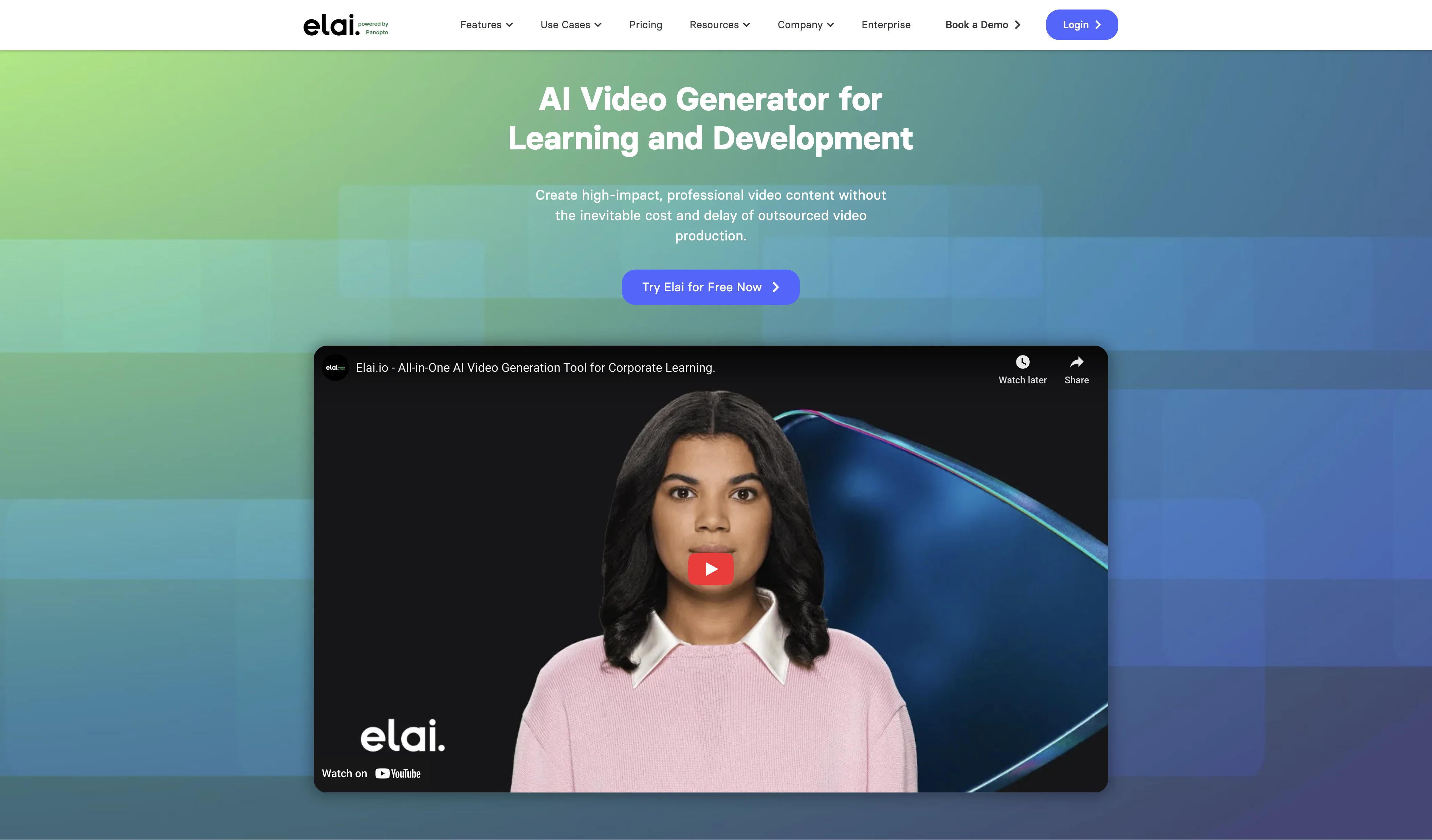 Elai.io screenshot