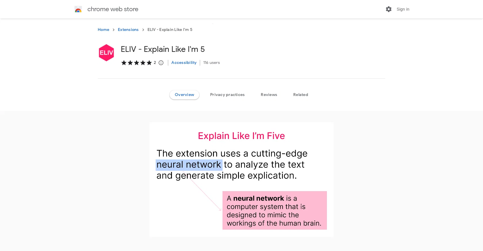 ELIV screenshot