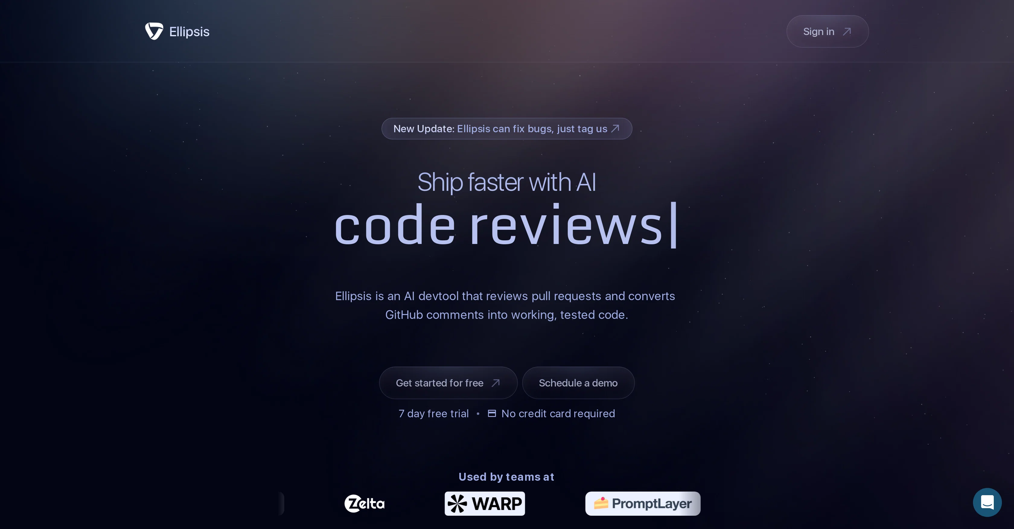 Ellipsis screenshot