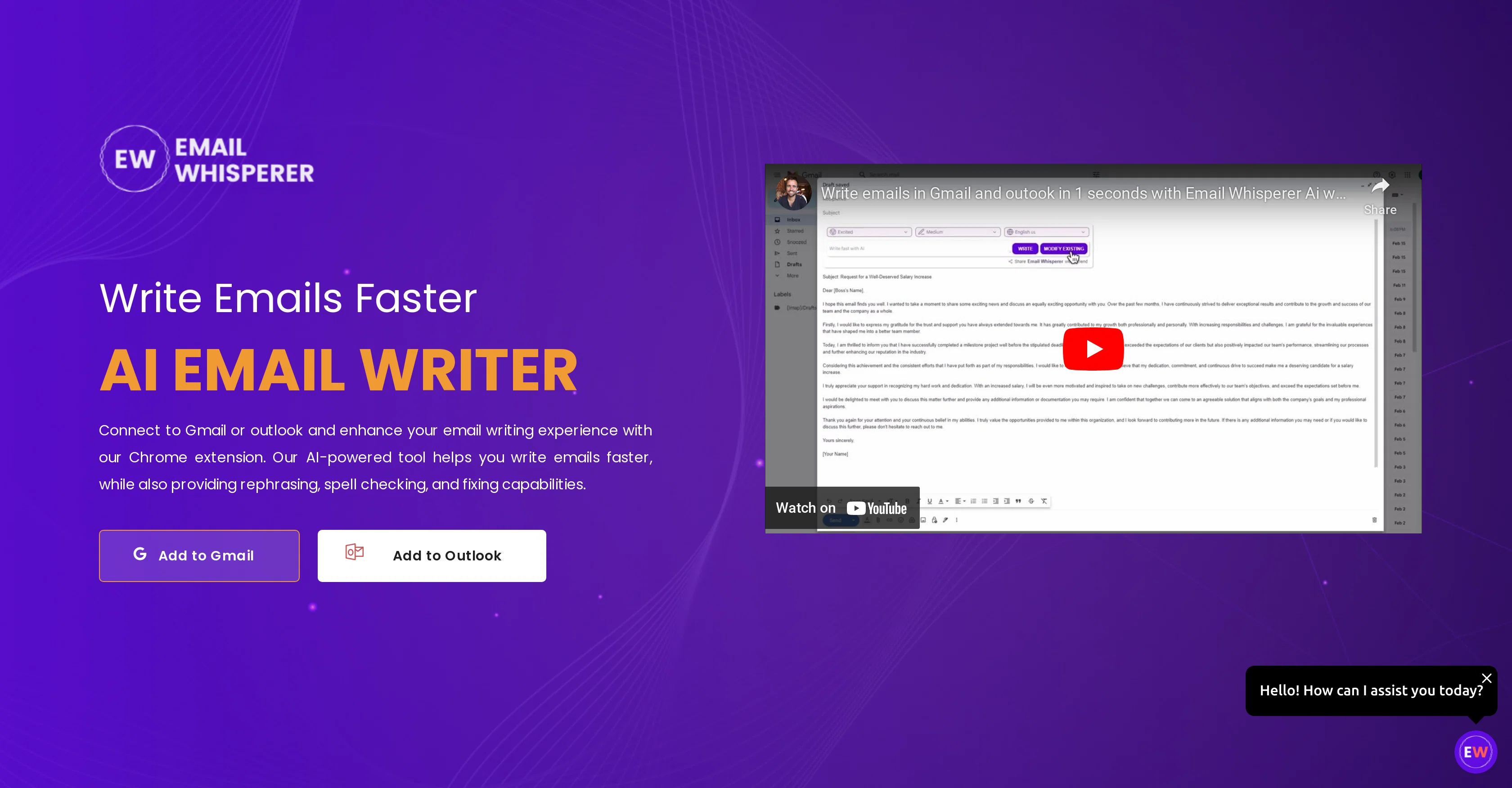Email Whisperer screenshot